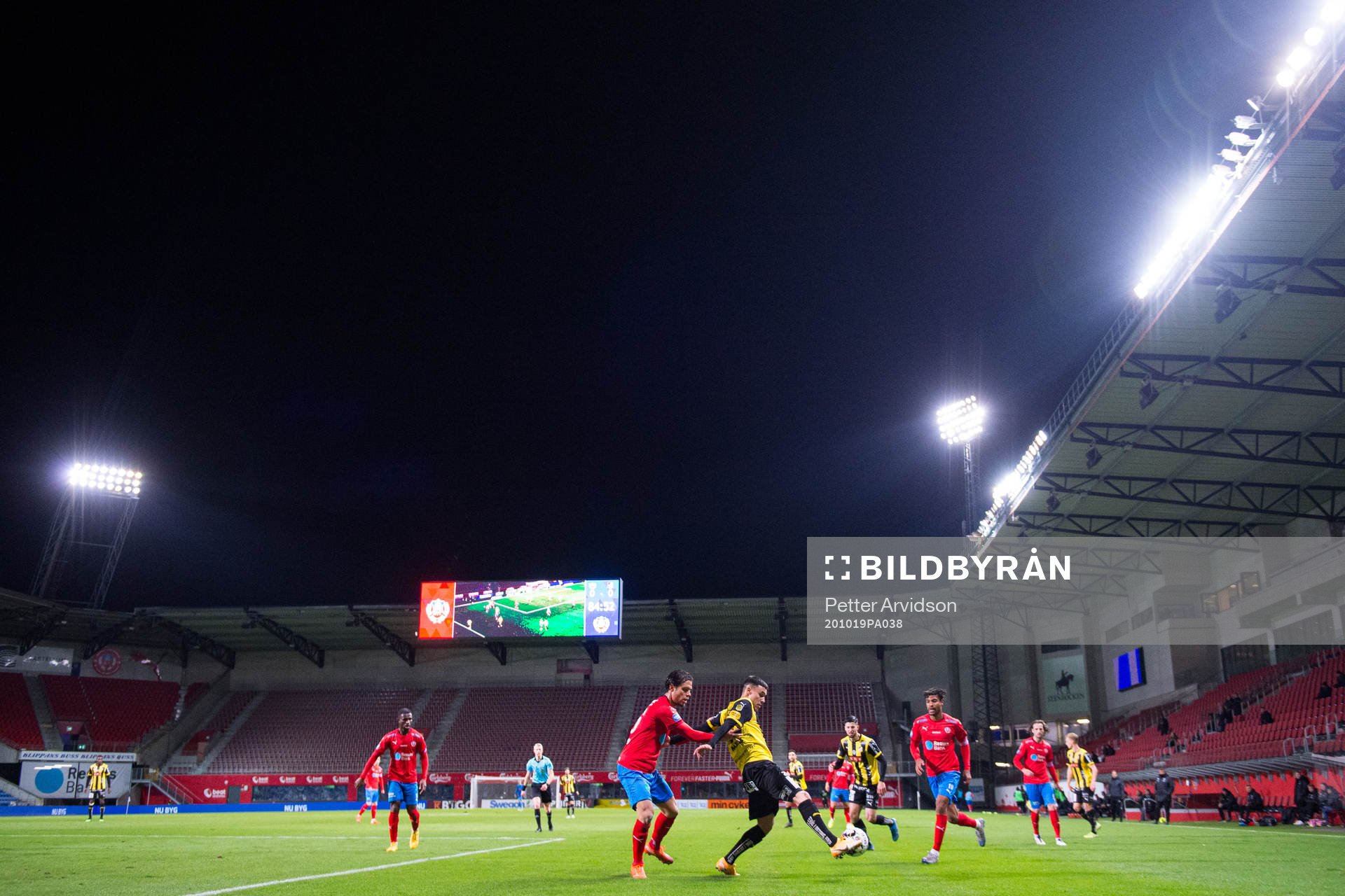 Helsingborgs Erik Figueroa och Häckens Ali Youssef