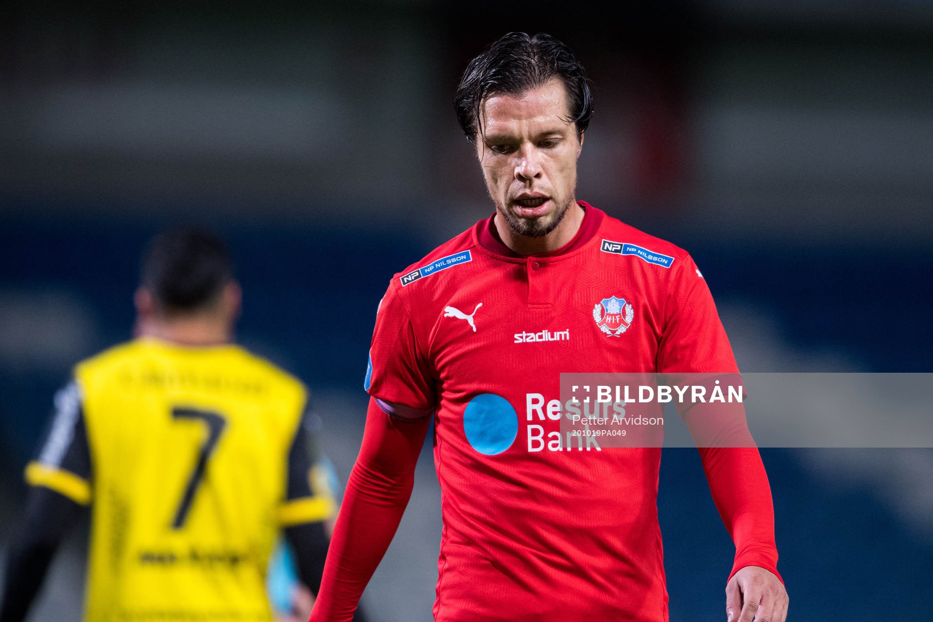 Helsingborgs Erik Figueroa deppar