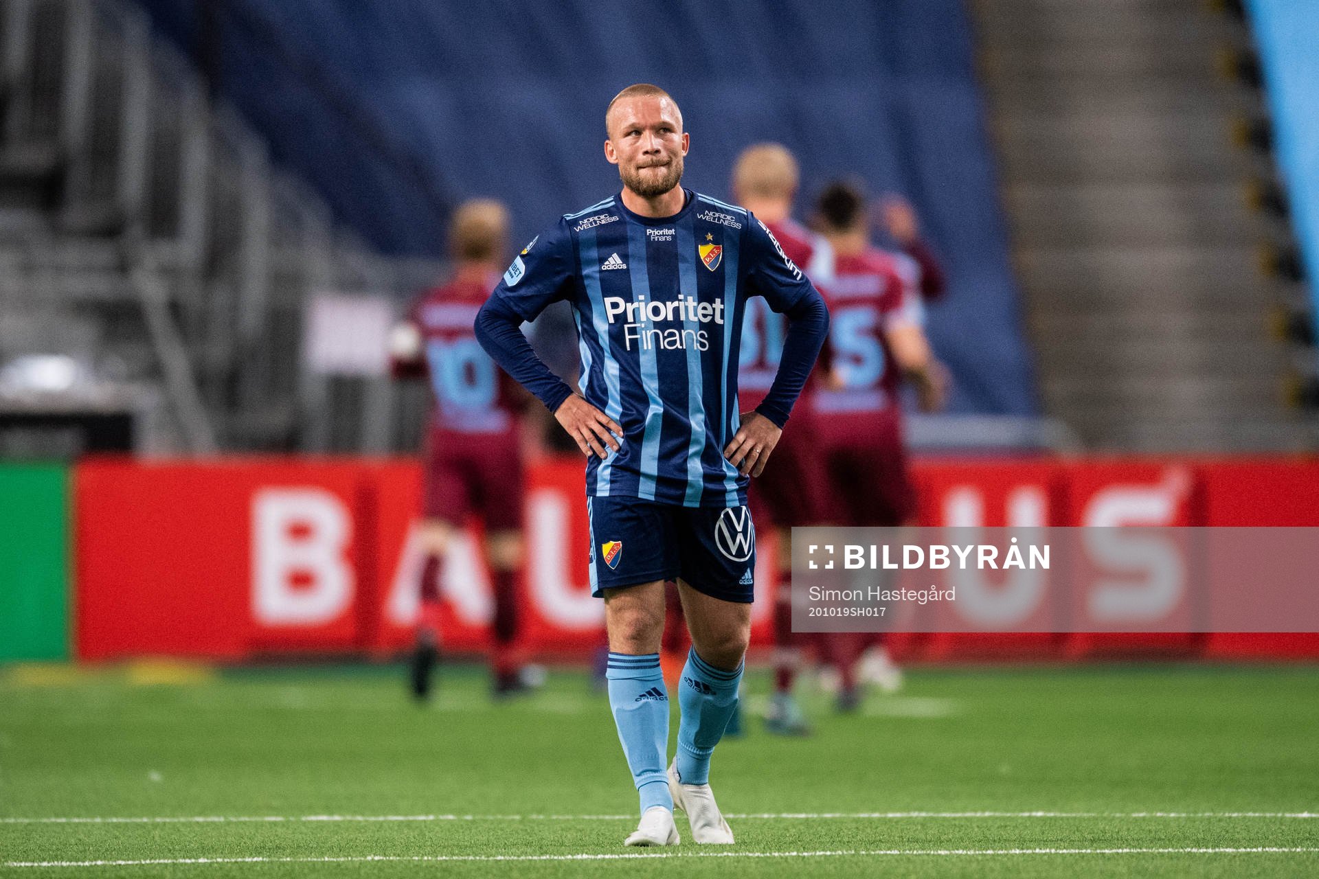 Djurgårdens Nicklas Bärkroth deppar