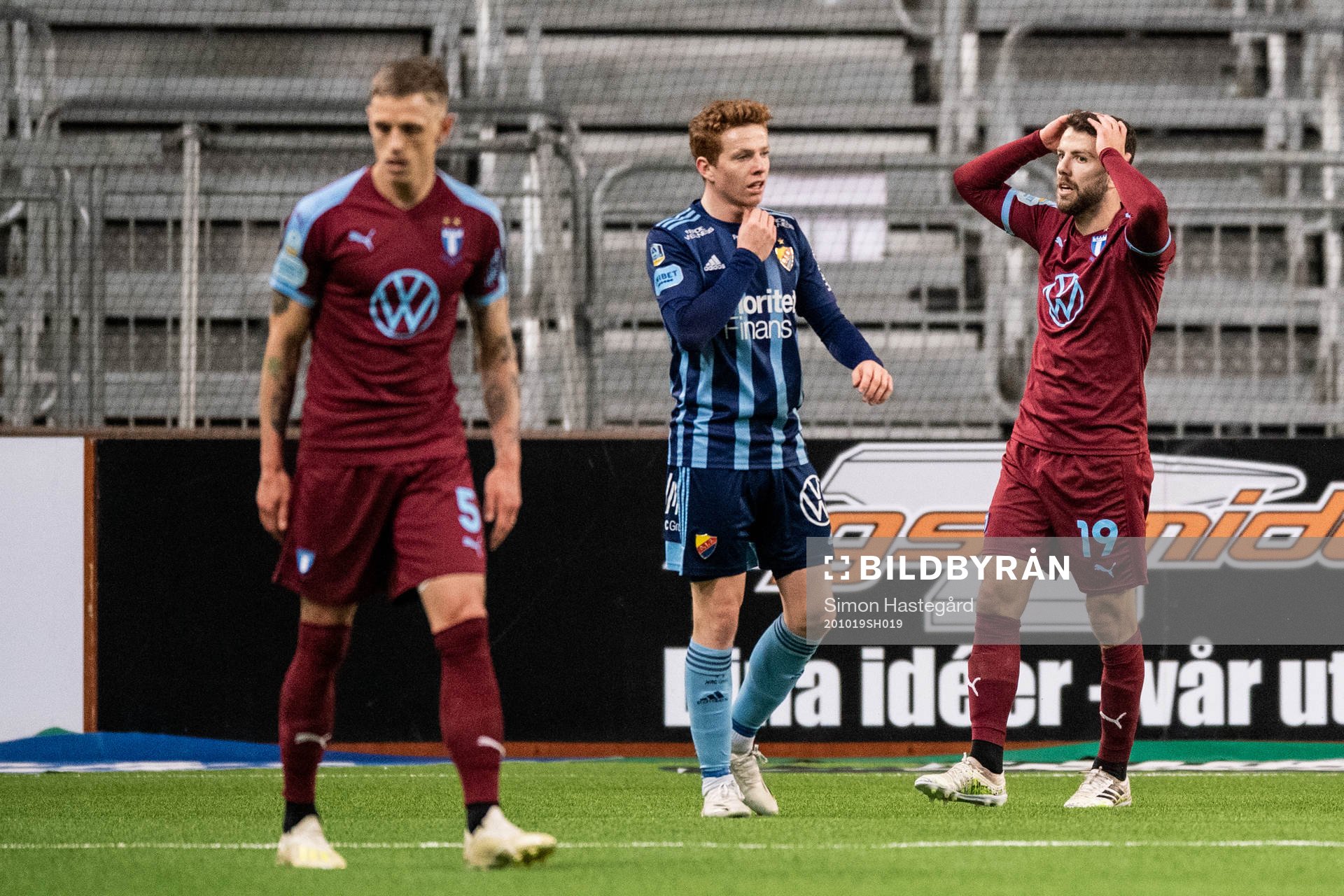 Malmö FFs Erdal Rakip deppar
