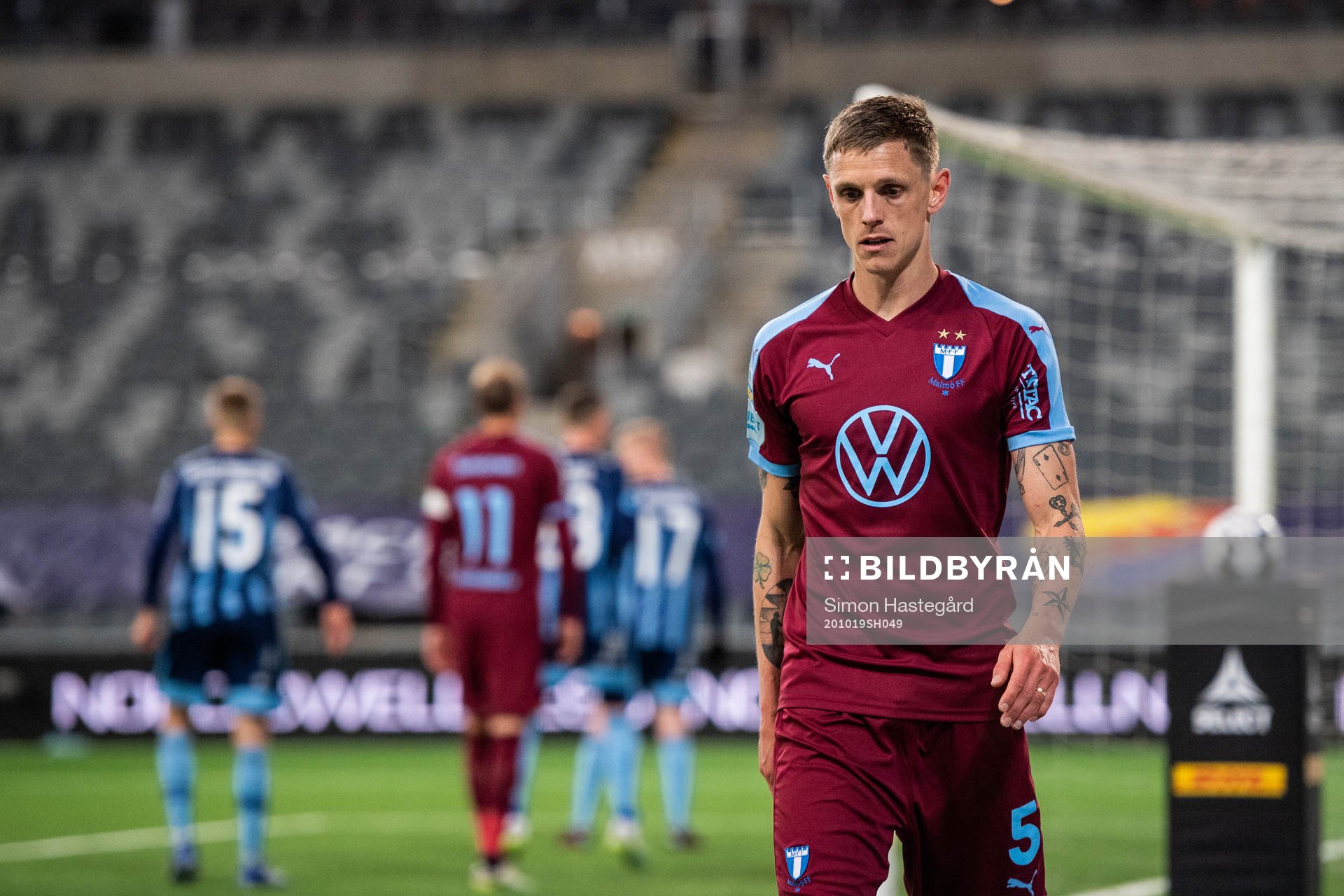 Malmö FFs Sören Rieks deppar