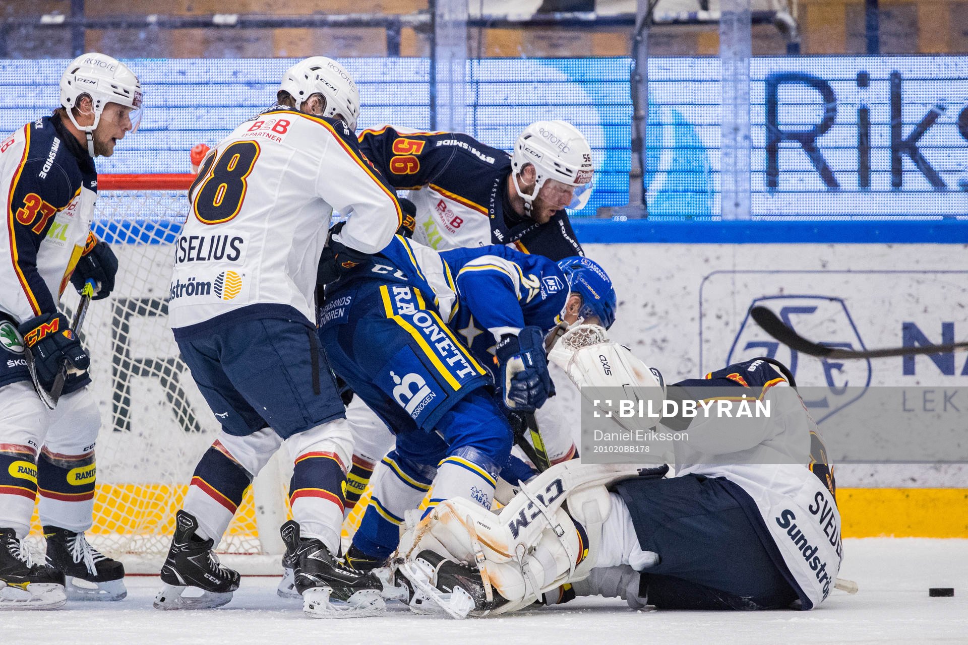 Djurgårdens Jesper Pettersson, Robin Norell, Oscar