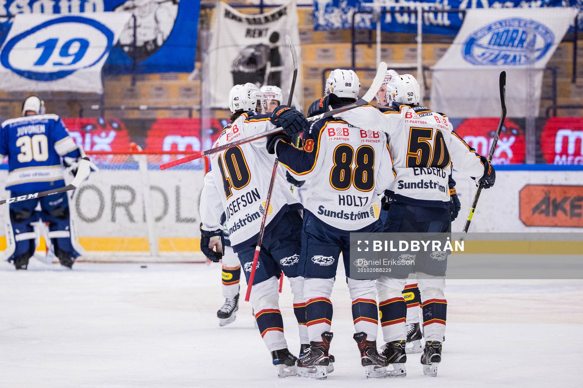 Djurgårdens spelare jublar