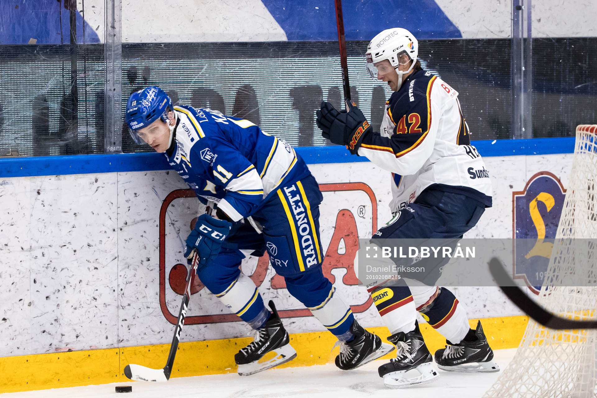 Leksands Martin Karlsson och Djurgårdens Ludvig Hedström