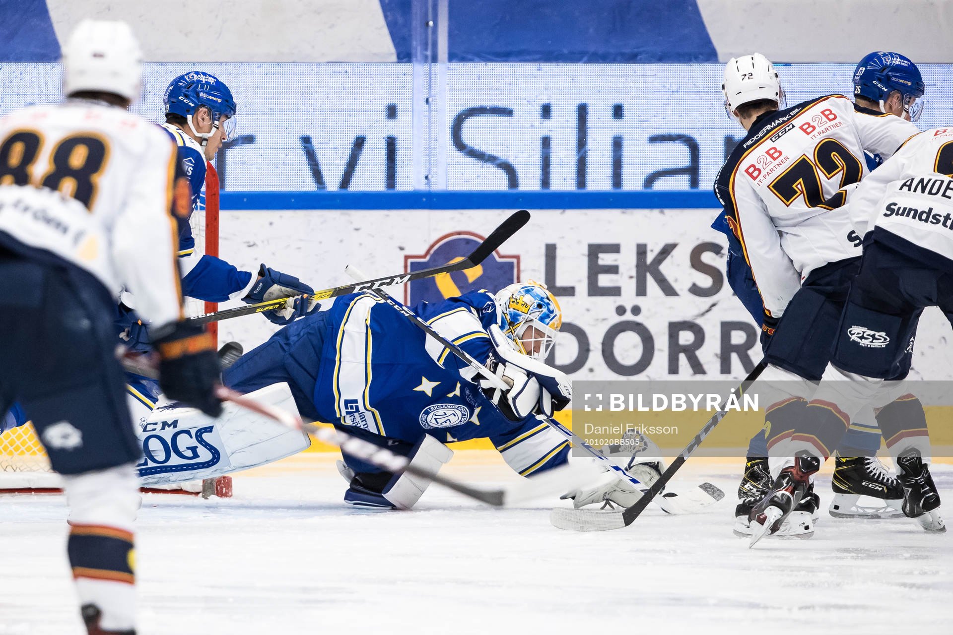 Leksands målvakt Janne Juvonen