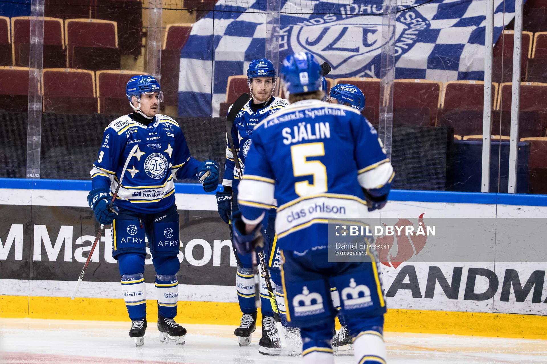 Leksands Peter Cehlarik jubel