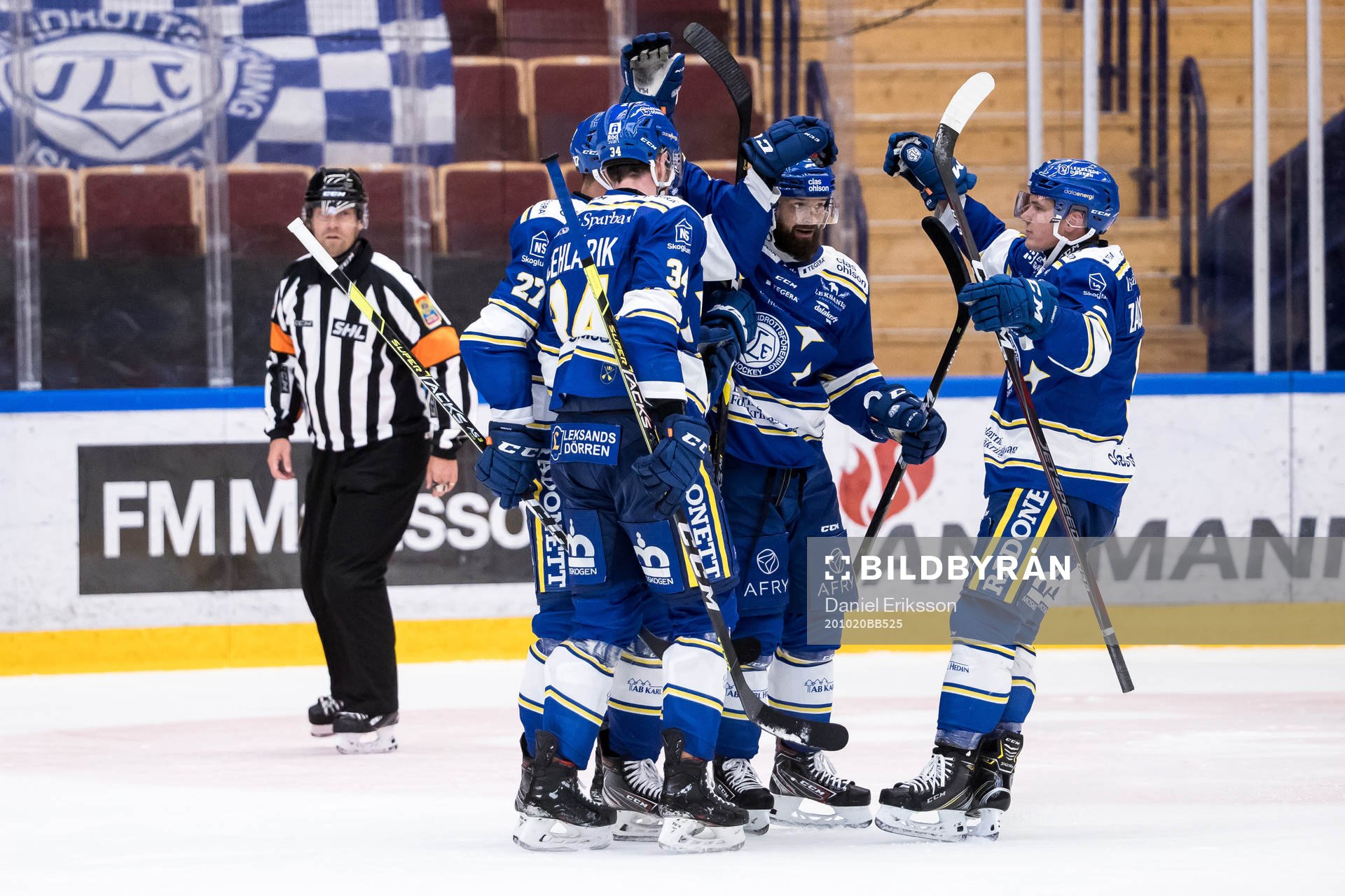 Leksands Marek Hrivík jubel