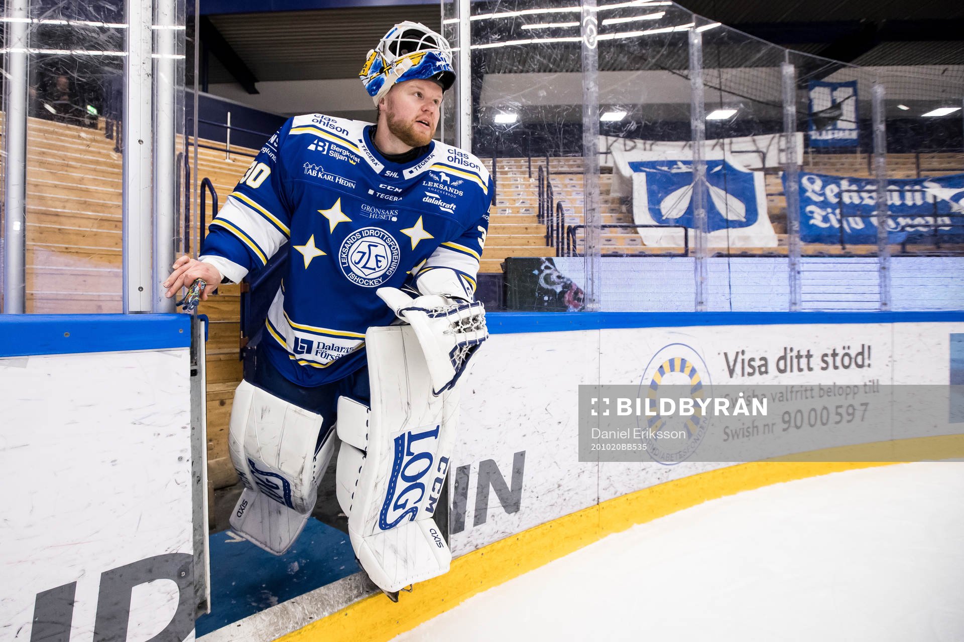 Leksands målvakt Janne Juvonen utsedd till matchens krigare