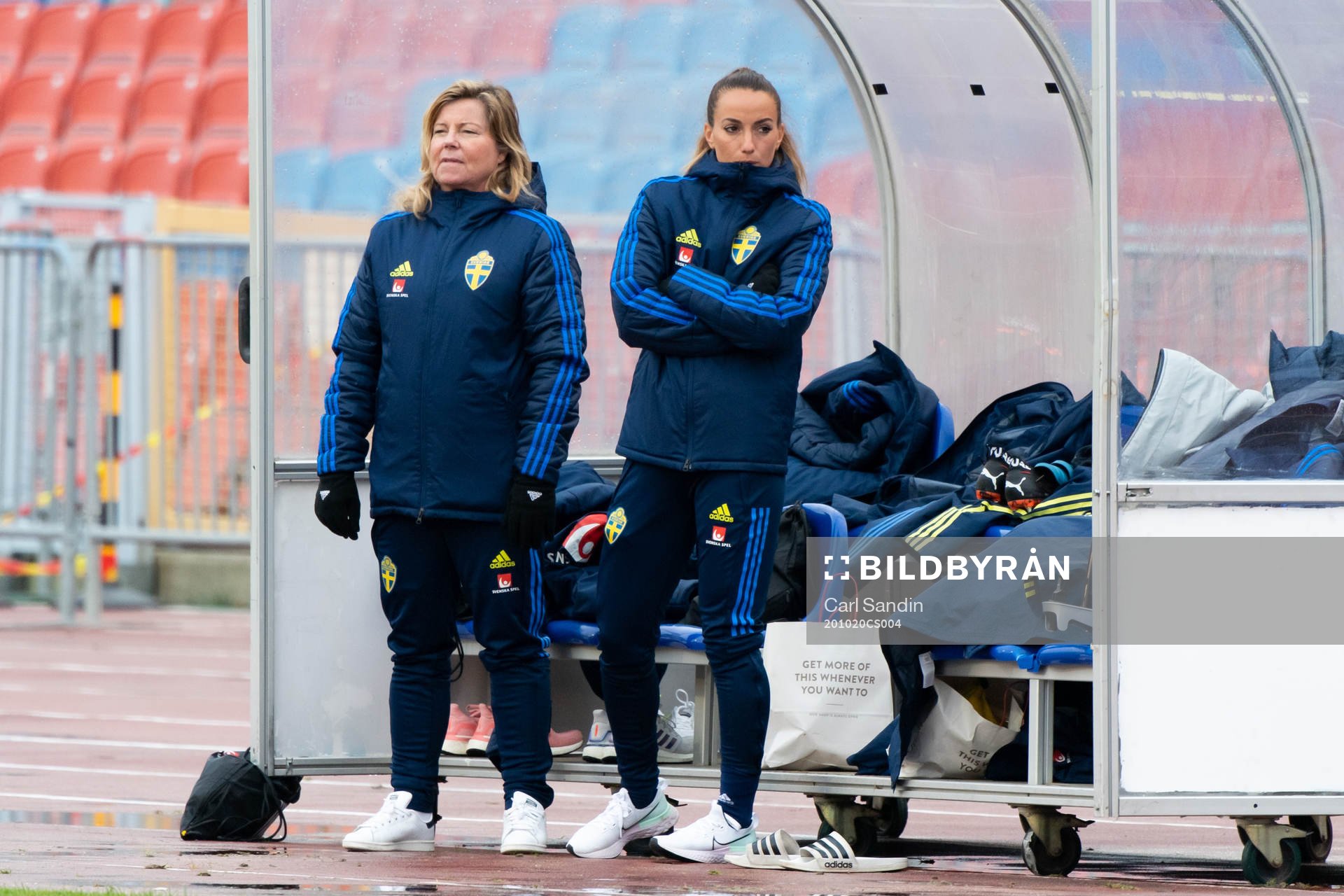 Head of delegation Marika Domanski Lyfors and Kosovare