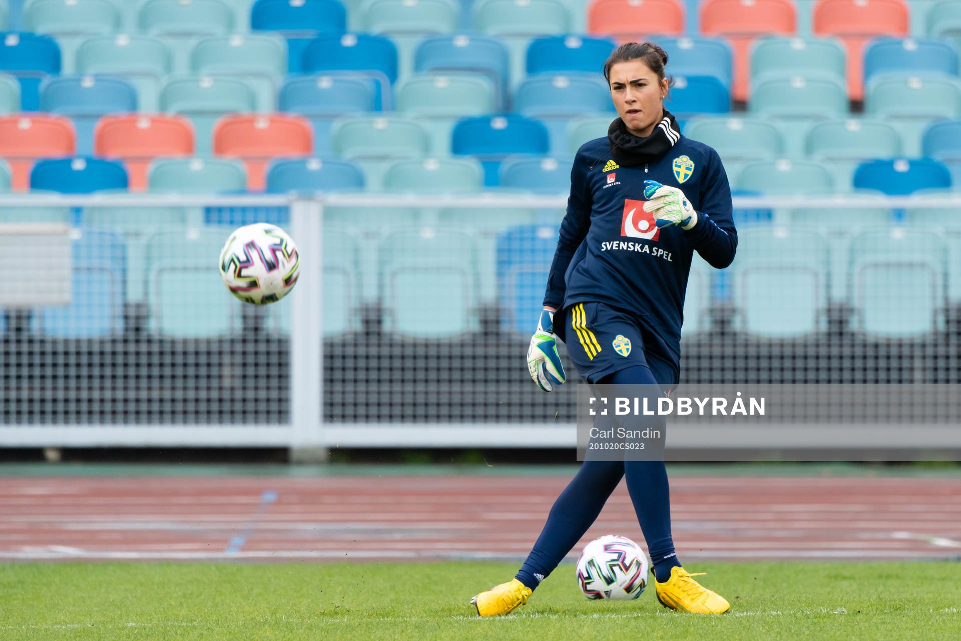 Goalkeeper Zecira Musovic
