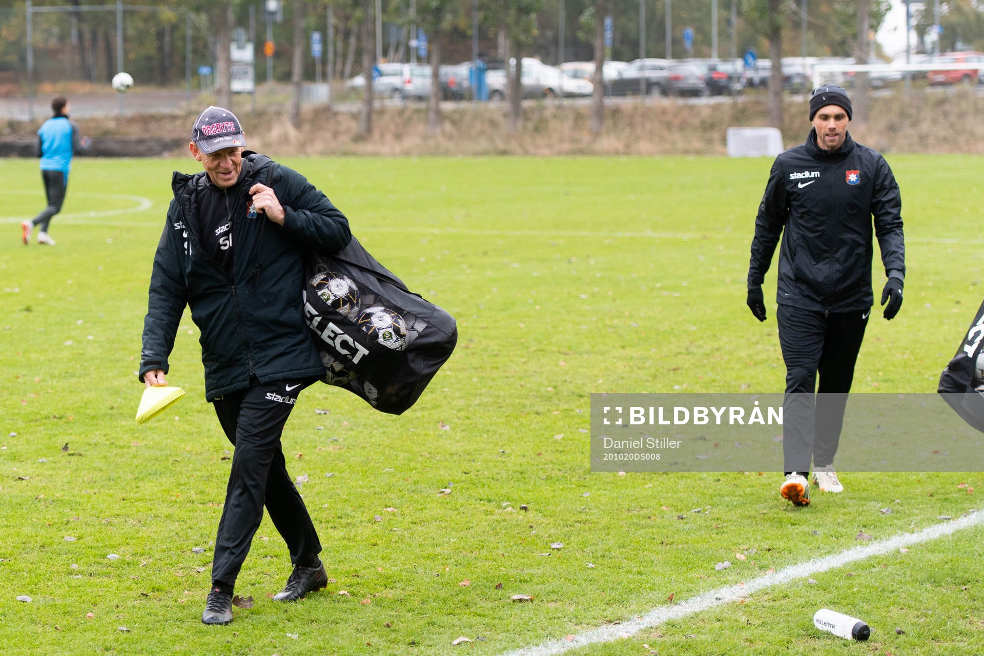 Tränare Sören Börjesson och assisterande tränare Johan