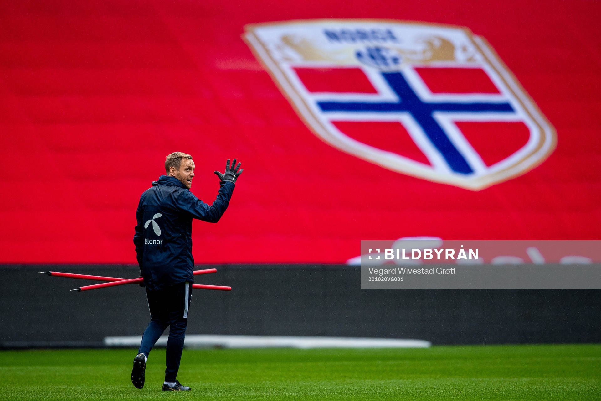 Martin Sjögren, head coach of the Norwegian women’s
