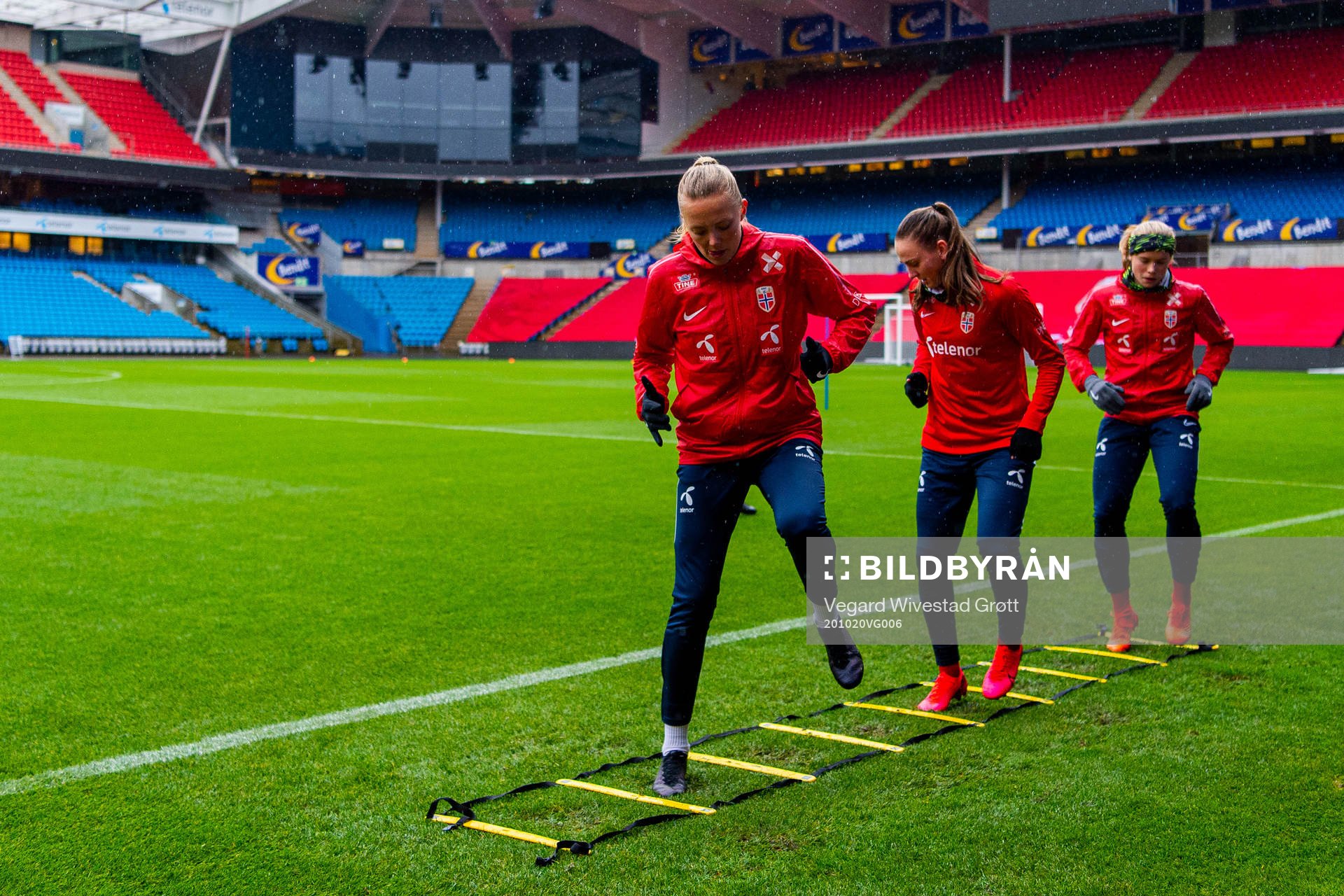 Synne Sofie Kinden Jensen of the Norwegian women’s