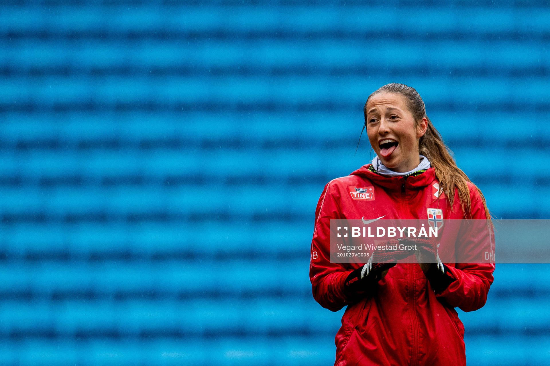 Goalkeeper Cecilie Fiskerstrand of the Norwegian women’s