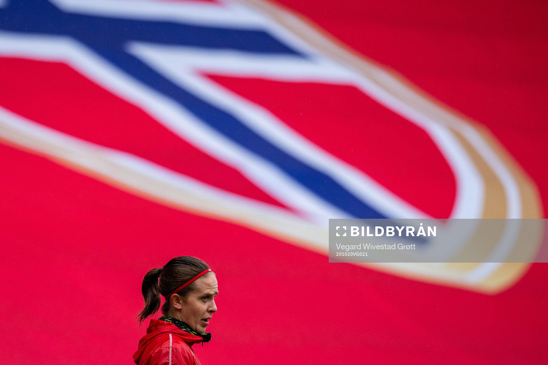 Goalkeeper Ida Norstrøm of the Norwegian women’s