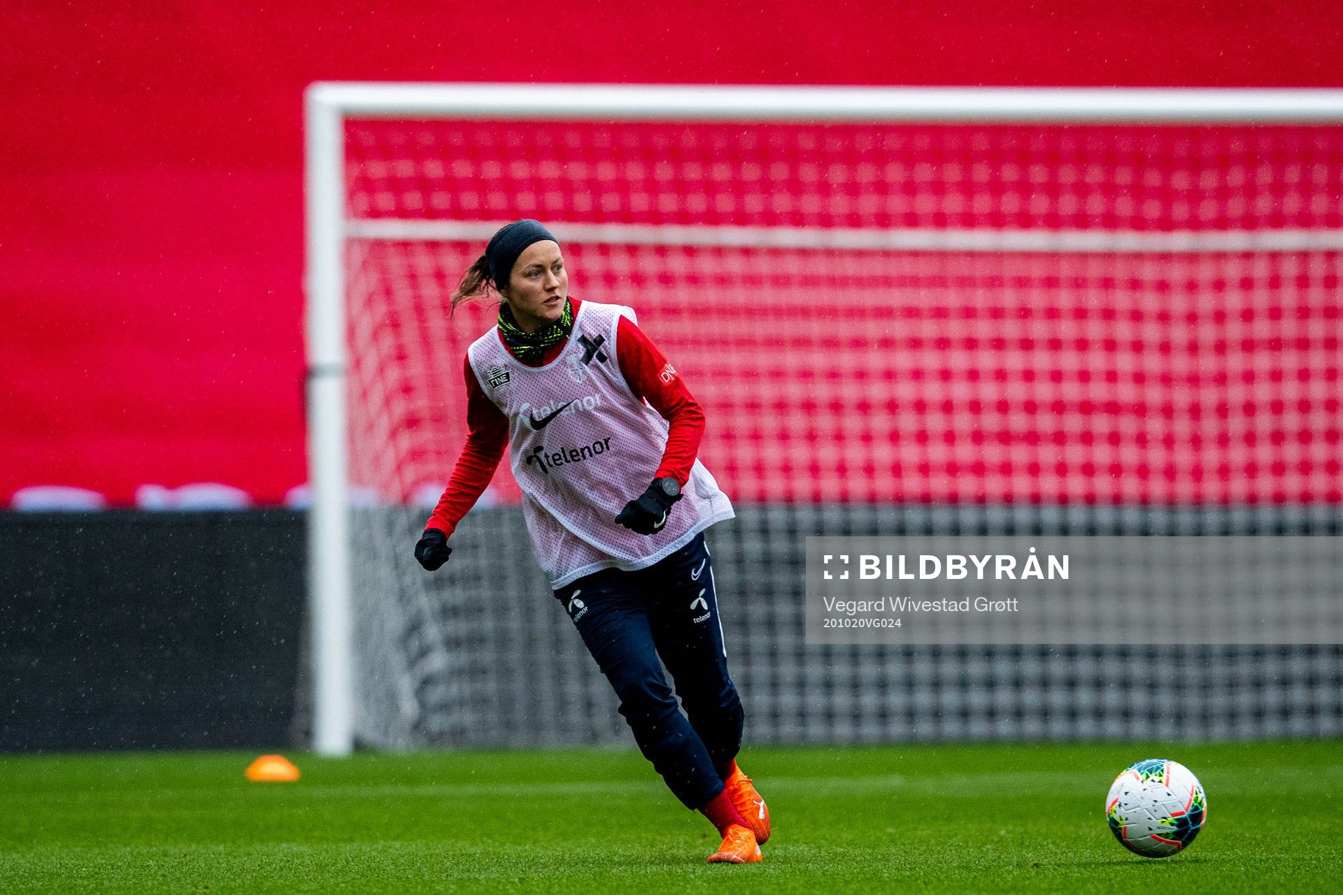 Kristine Minde of the Norwegian women’s national football