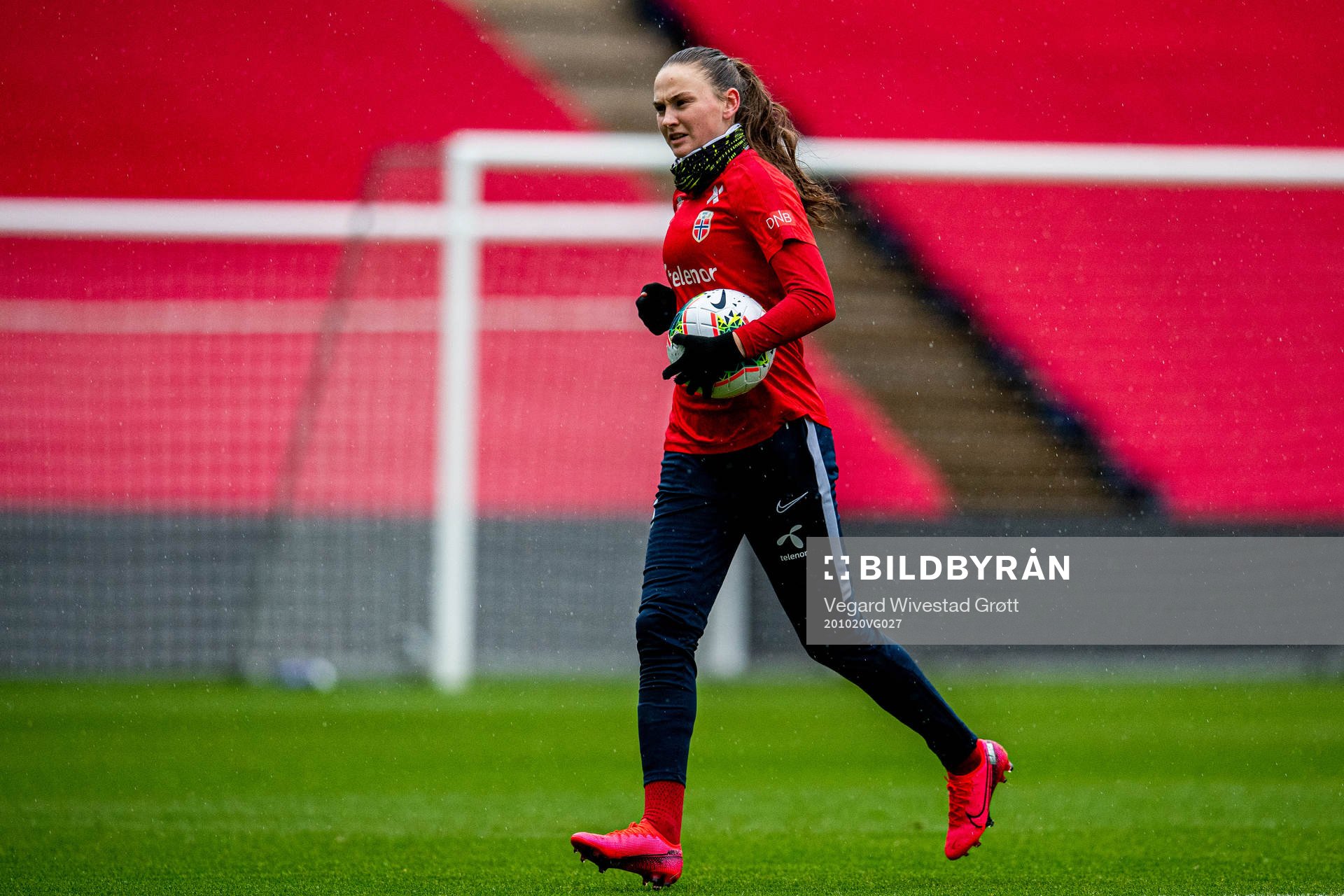 Vilde Hasund of the Norwegian women’s national football