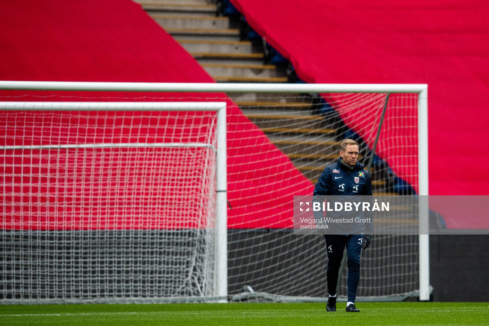 Martin Sjögren, head coach of the Norwegian women’s