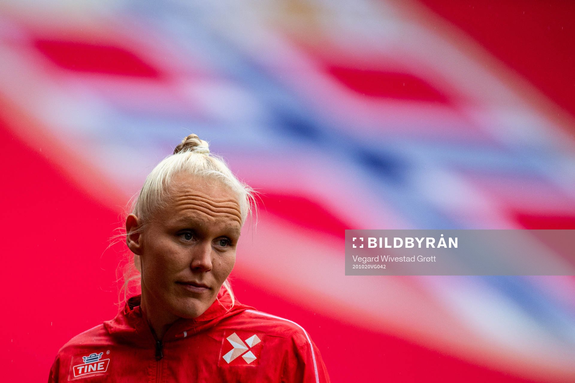 Maria Thorisdottir of the Norwegian women’s national