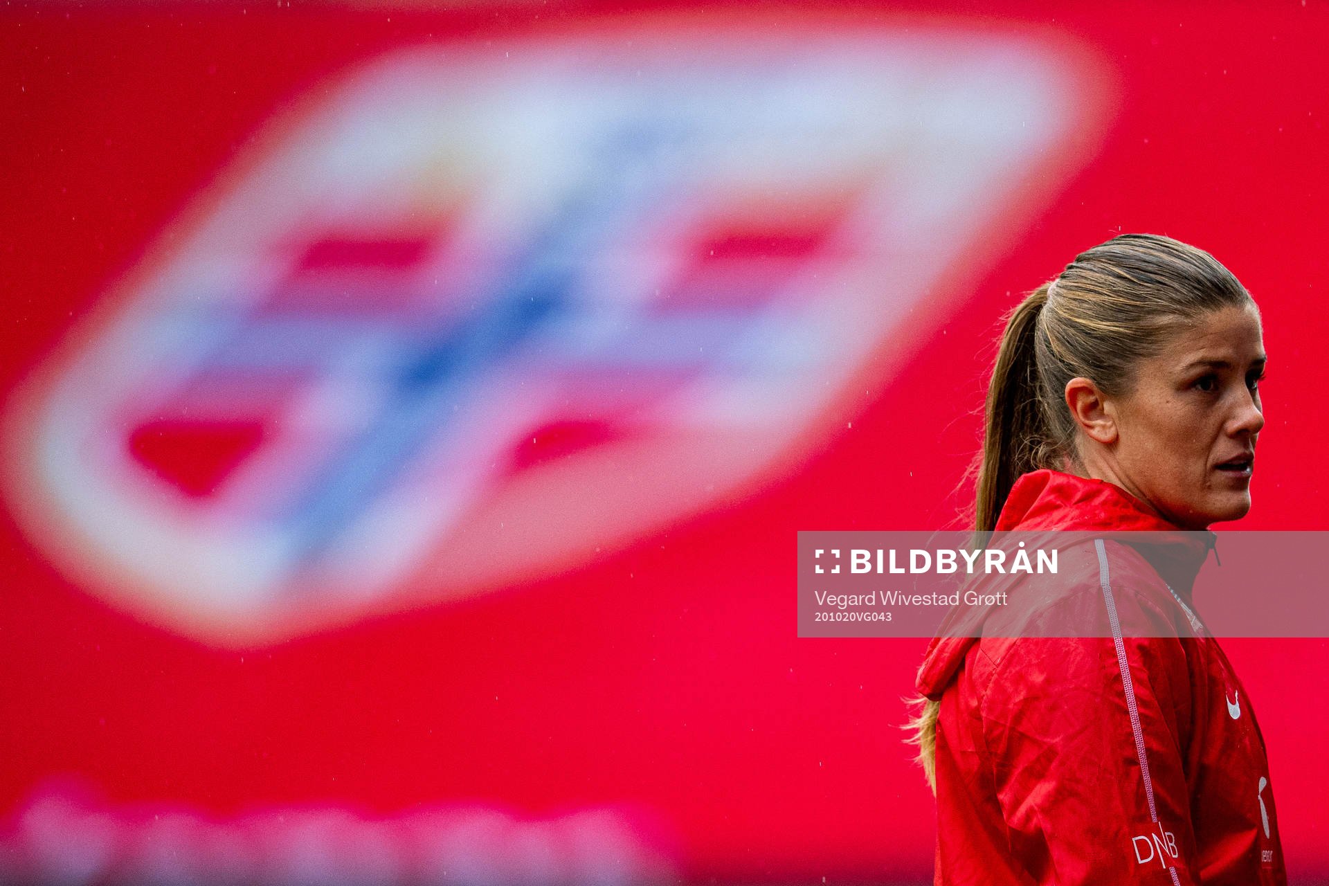 Maren Mjelde of the Norwegian women’s national football