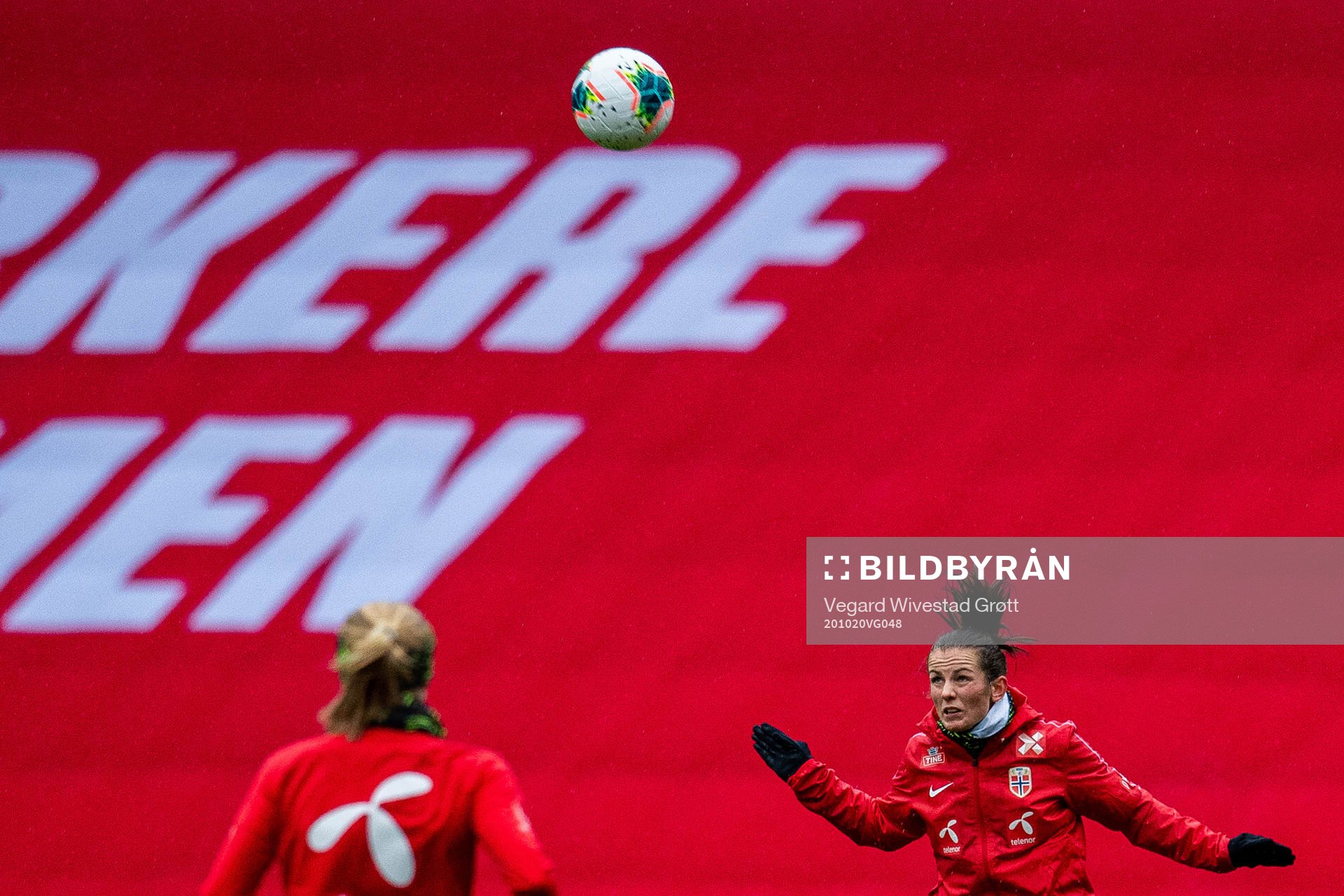 Tuva Hansen of the Norwegian women’s national football