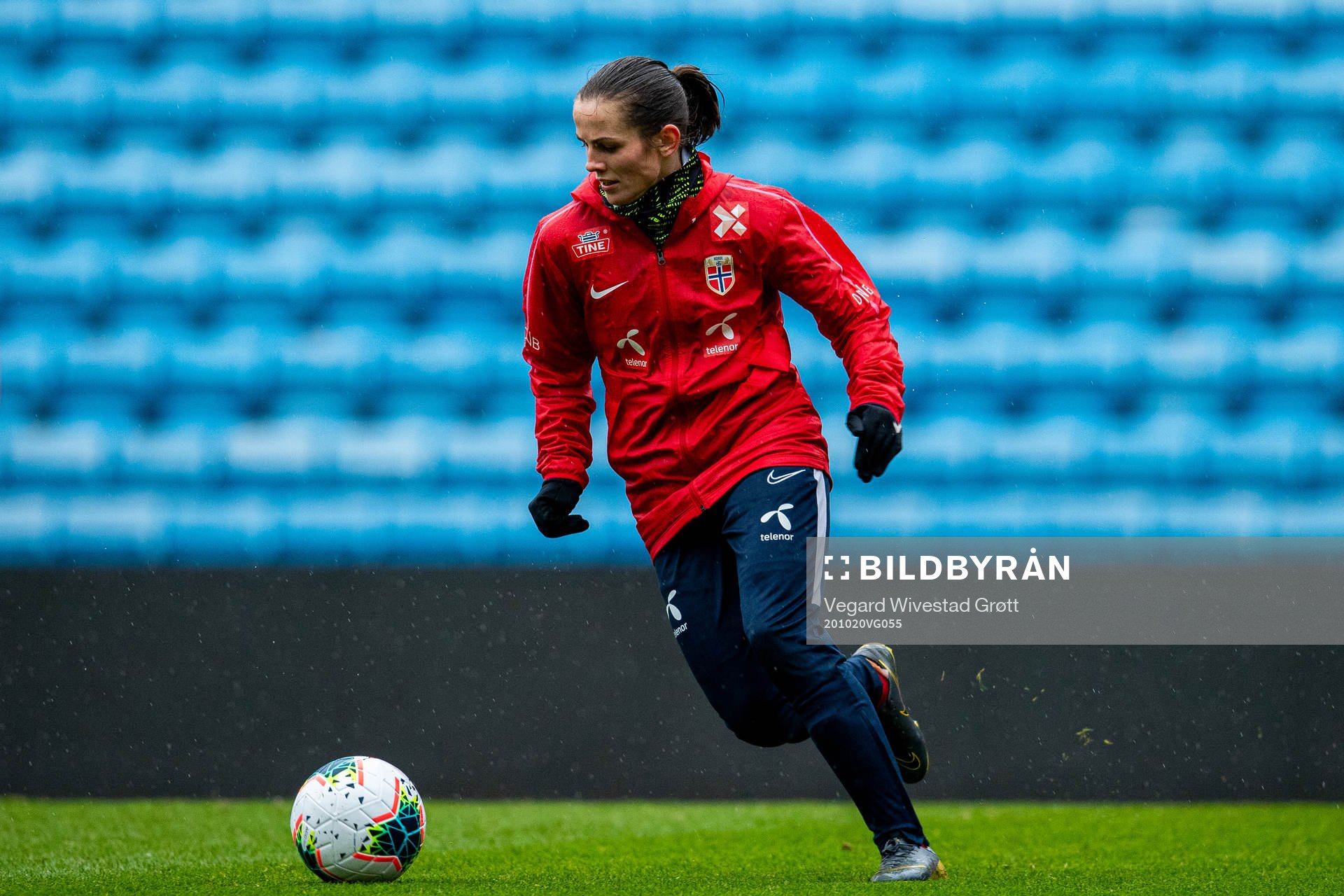 Tuva Hansen of the Norwegian women’s national football