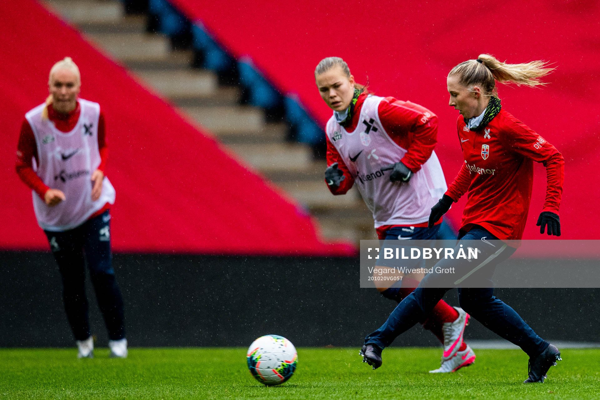 Thea Bjelde of the Norwegian women’s national football