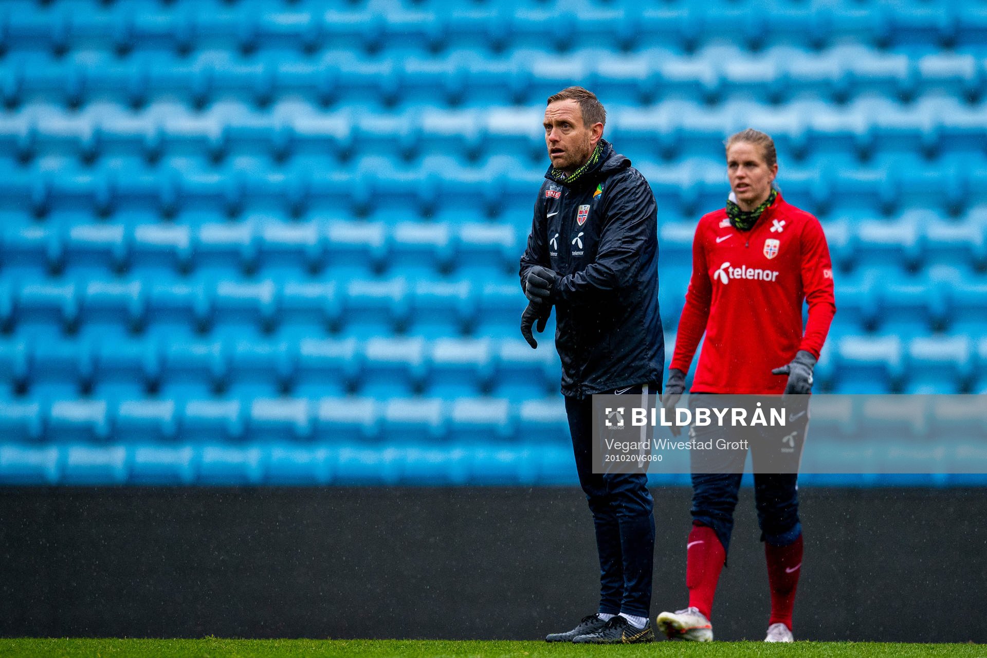 Martin Sjögren, head coach of the Norwegian women’s