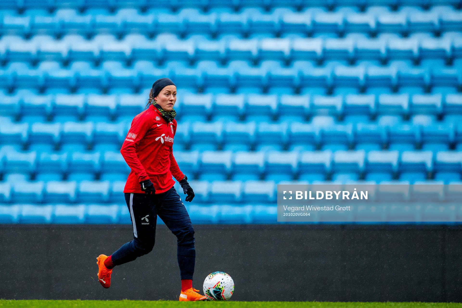 Kristine Minde of the Norwegian women’s national football