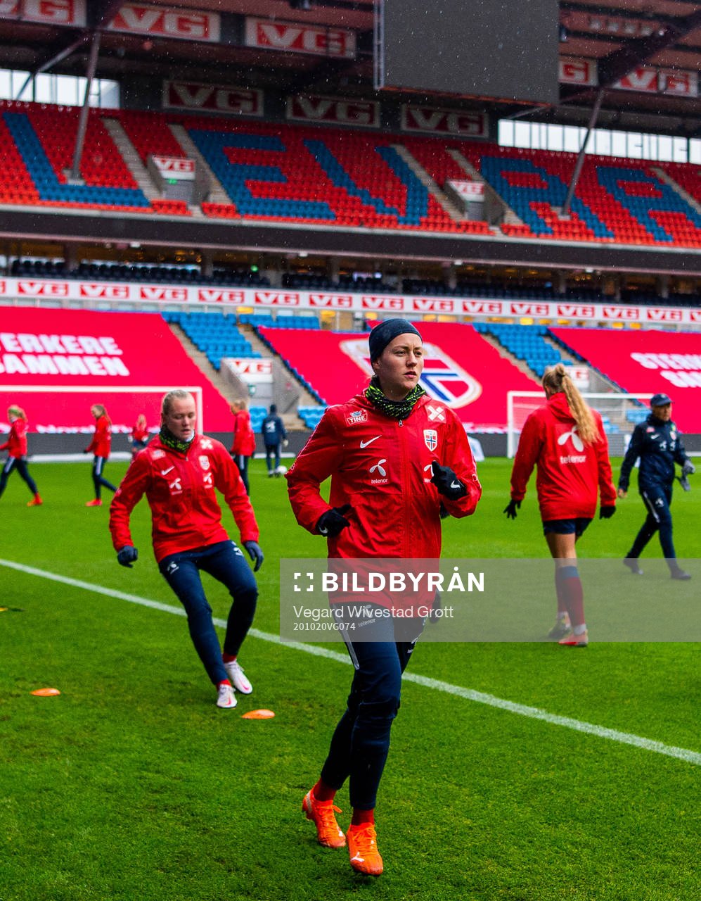 Kristine Minde of the Norwegian women’s national football