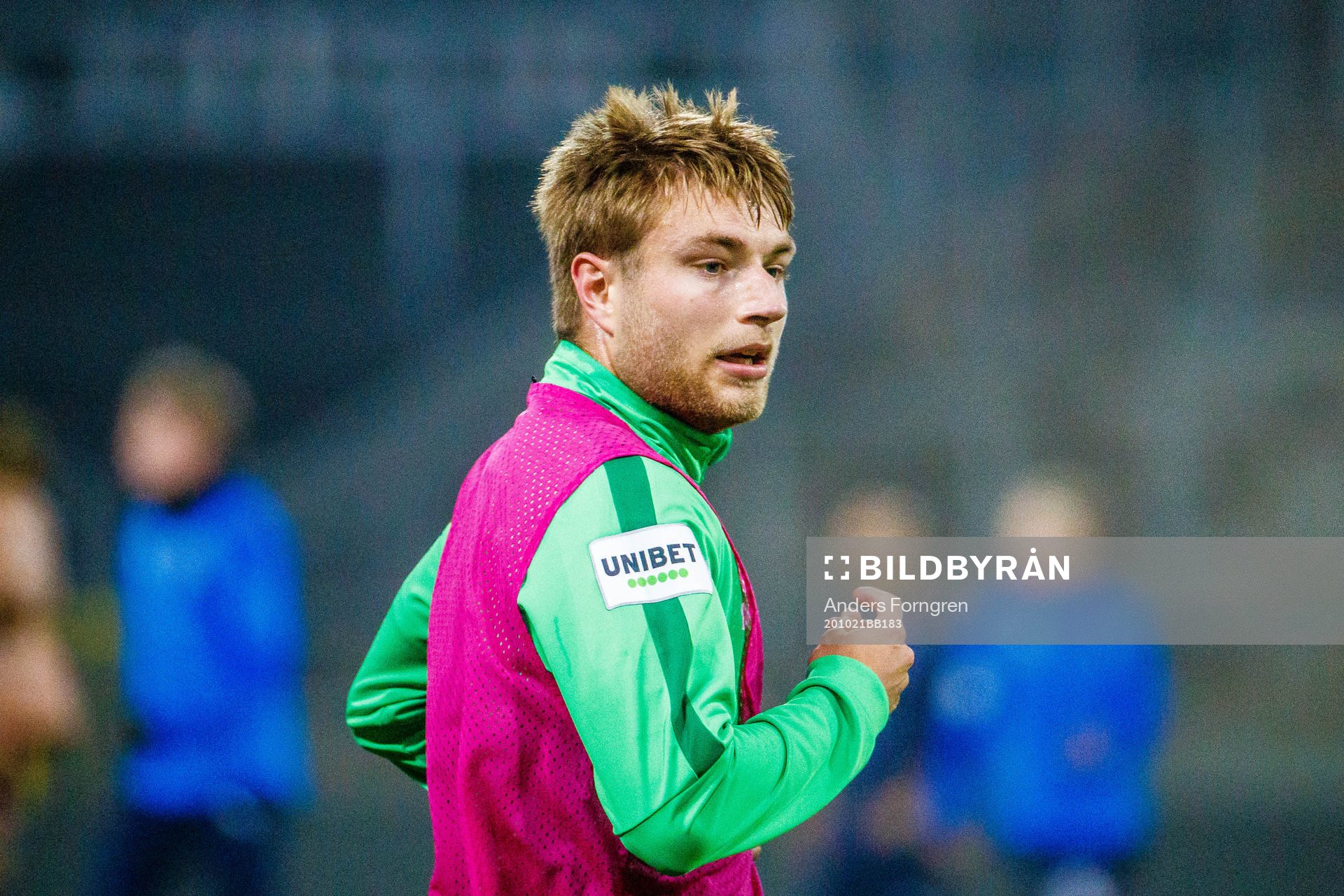 Västerås Michael Jahn innan fotbollsmatchen i Superettan