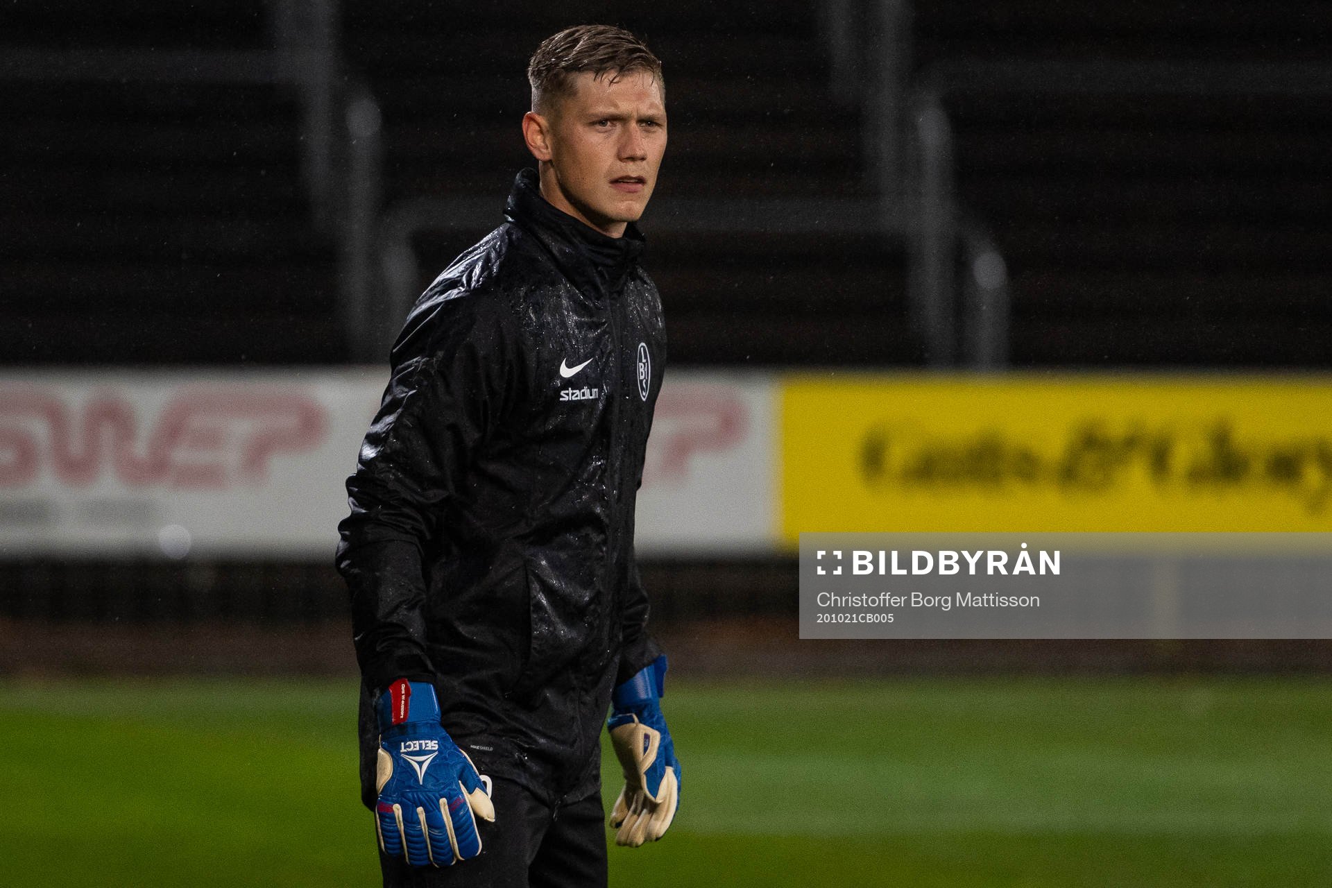 Landskronas målvakt Philip Mårtensson