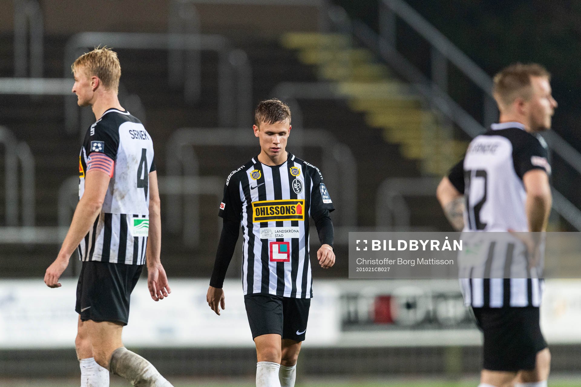 Landskronas Viktor Wihlstrand, Oscar Petersson och Niklas