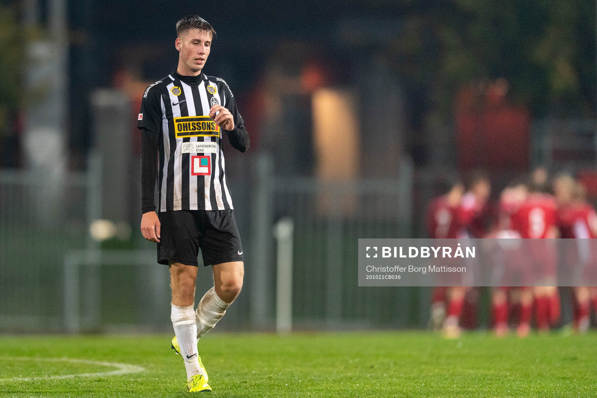 Landskronas Filip Olsson deppar