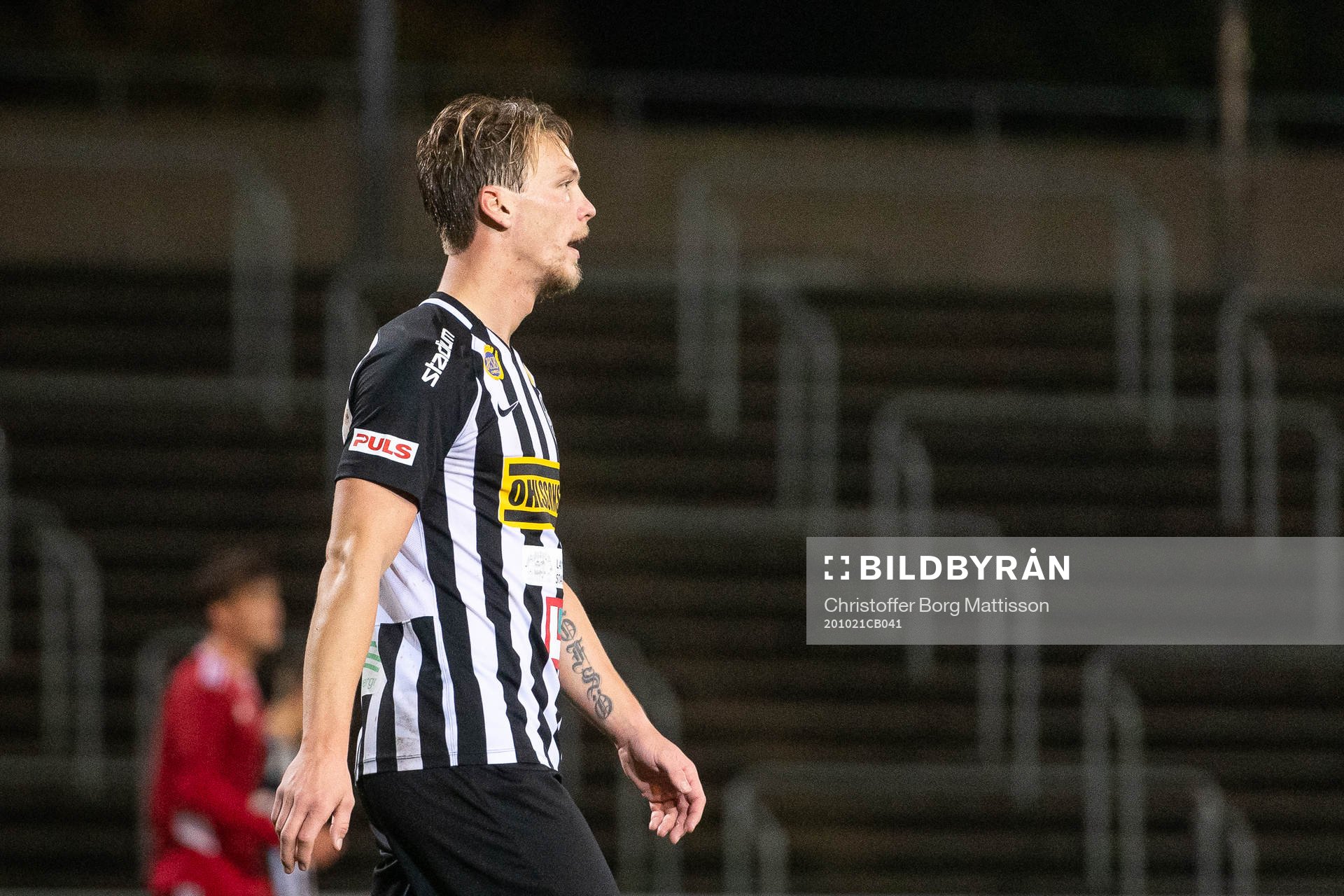 Landskronas Robin Hofsö deppar
