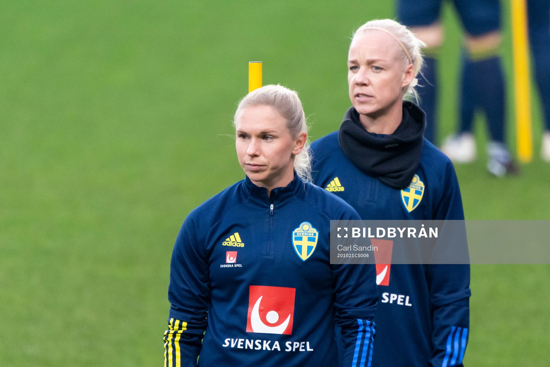 Jonna Andersson and Caroline Seger