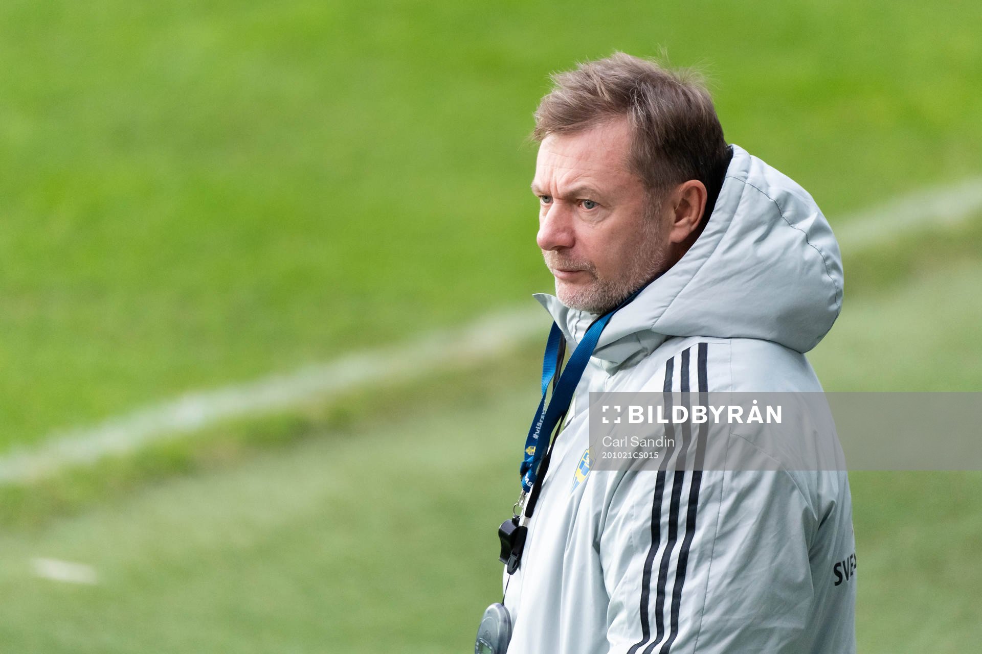 Head coach Peter Gerhardsson