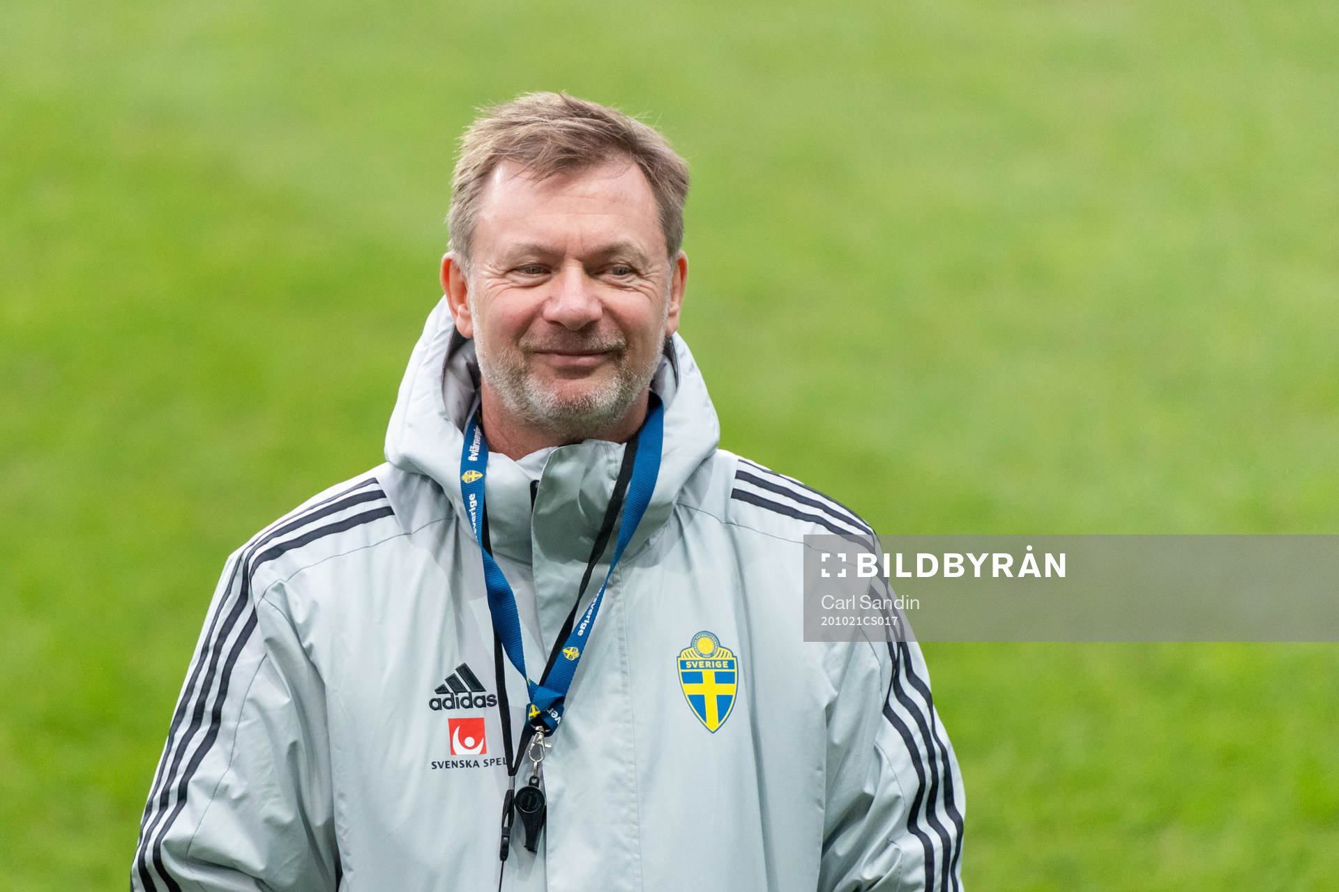 Head coach Peter Gerhardsson
