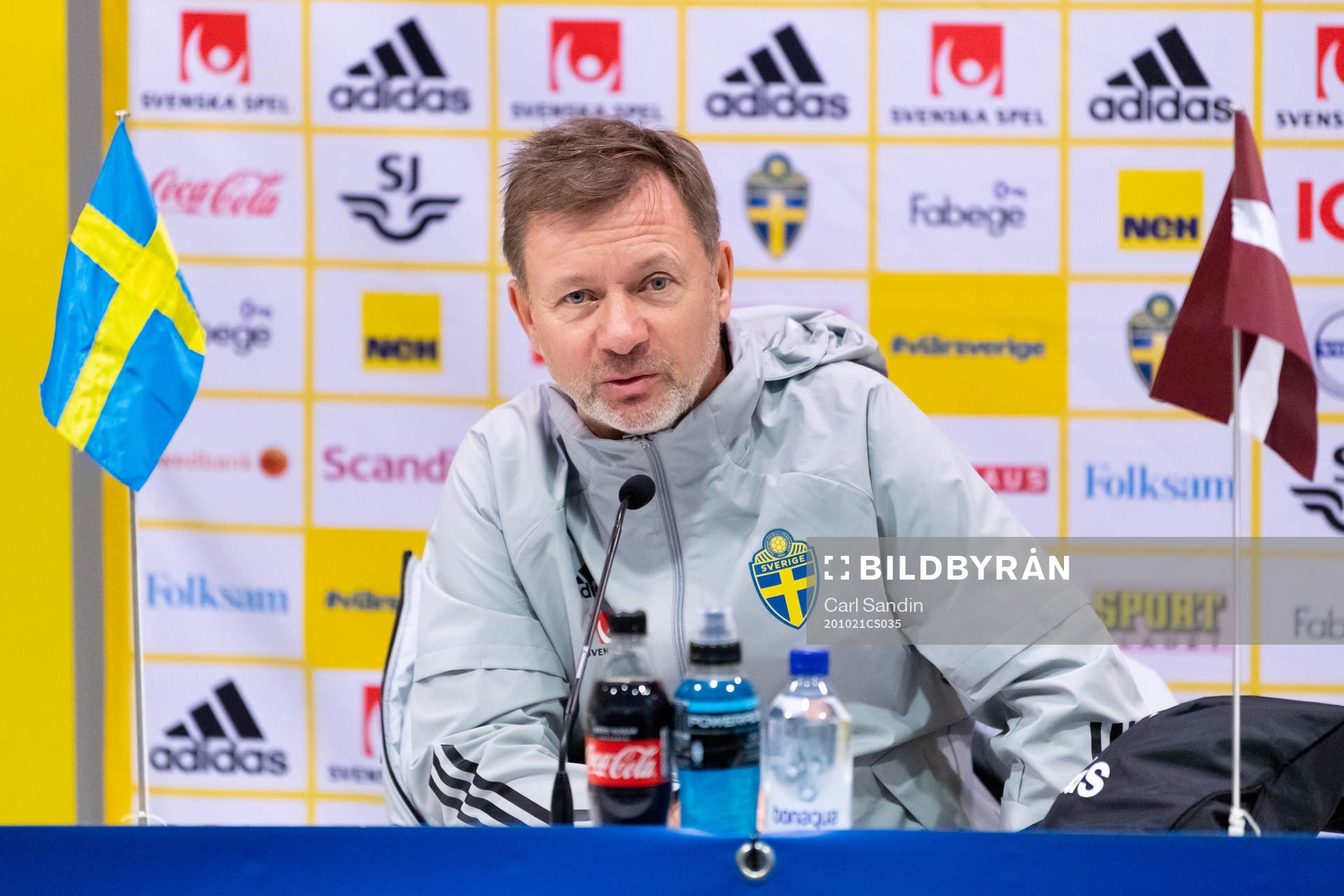 Head coach Peter Gerharsson