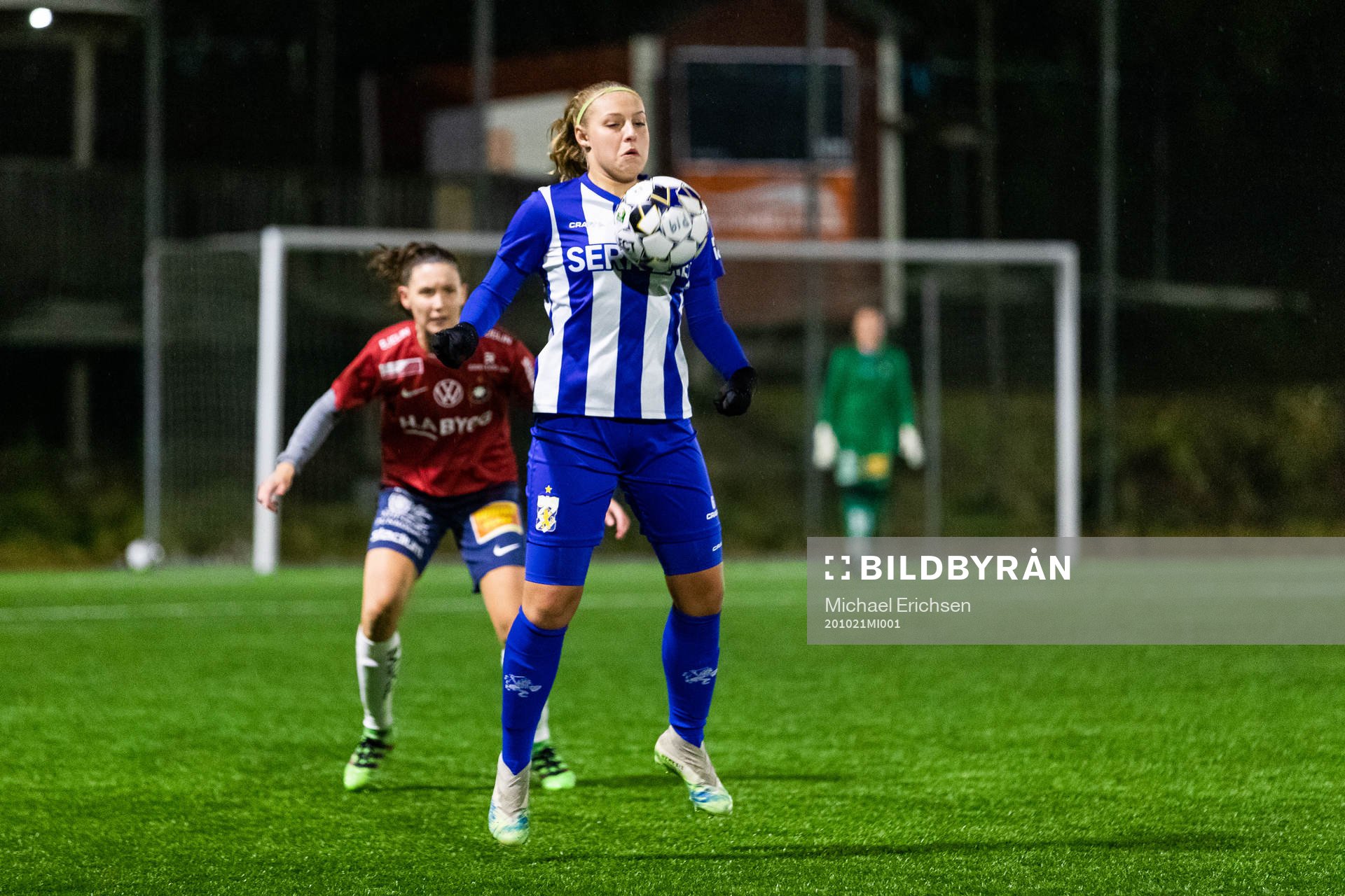 Örgrytes Kajsa Skarrie och IFK Göteborgs Filippa Hopkins