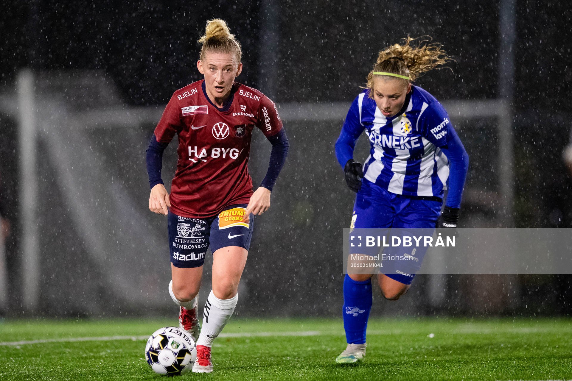 Örgrytes Matilda Östergaard och IFK Göteborgs Filippa
