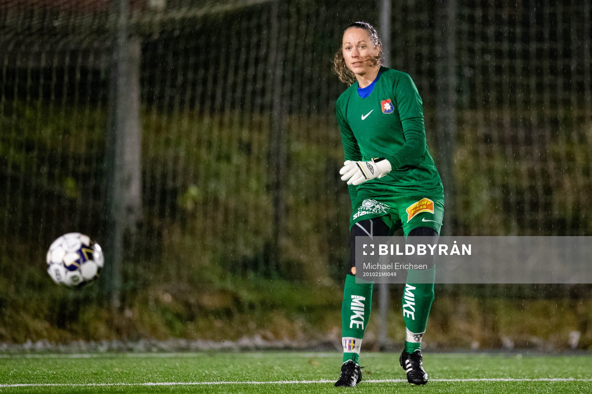 Örgrytes målvakt Nicole Baitson