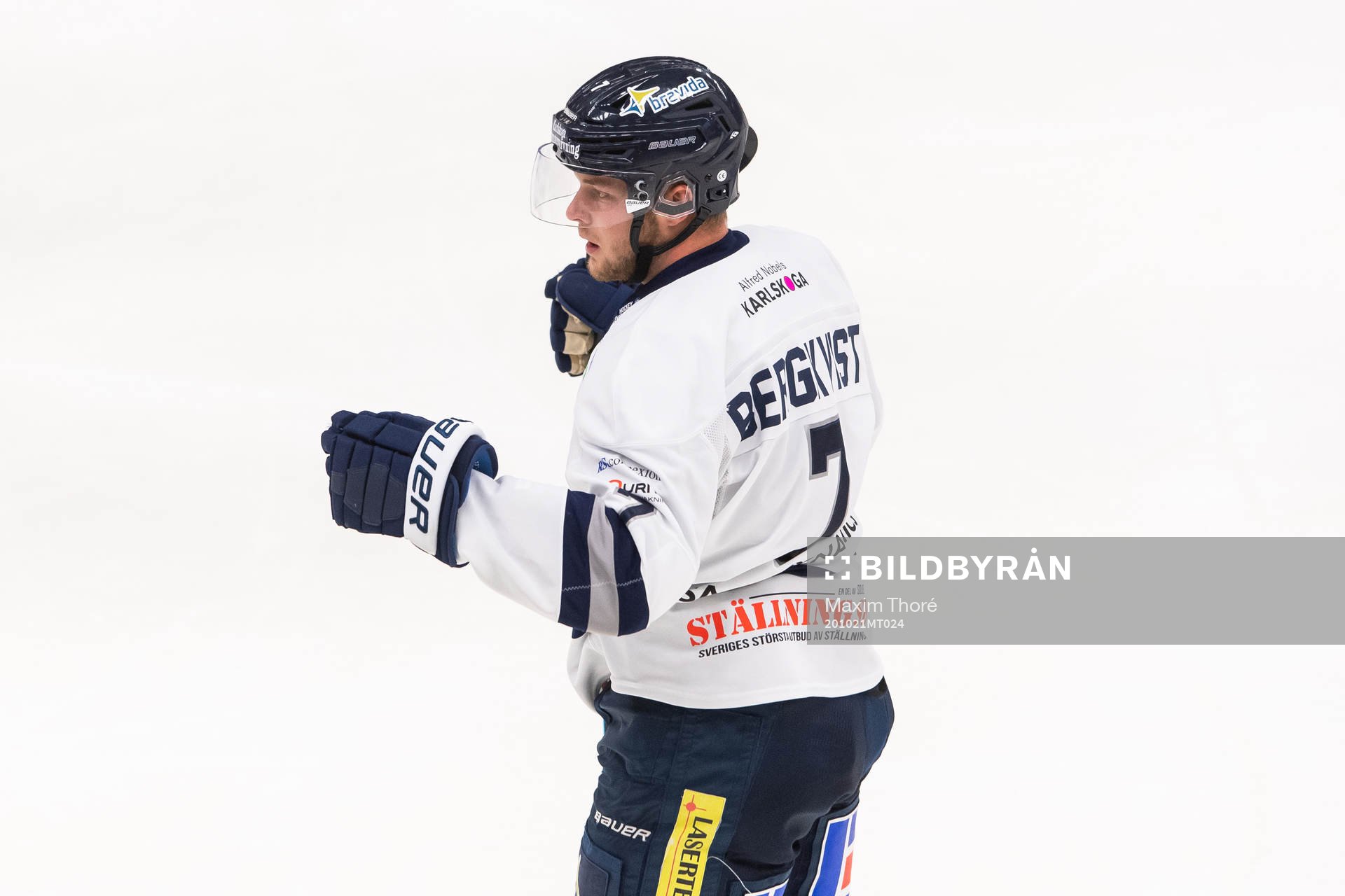Karlskogas Axel Bergkvist jublar