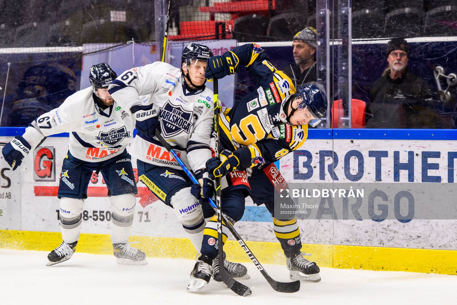 Karlskogas Mikael Eriksson och Södertäljes Emil Aronsson