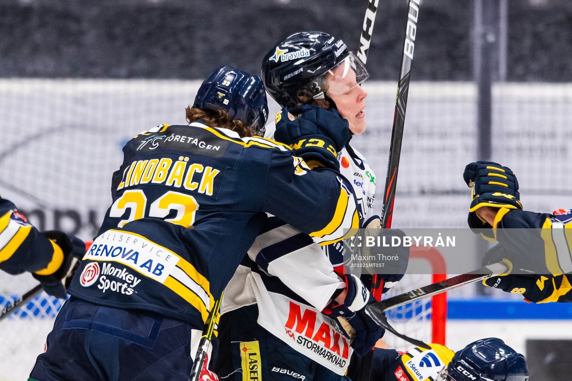 Södertäljes Måns Lindbäck i bråk med Karlskogas Åke