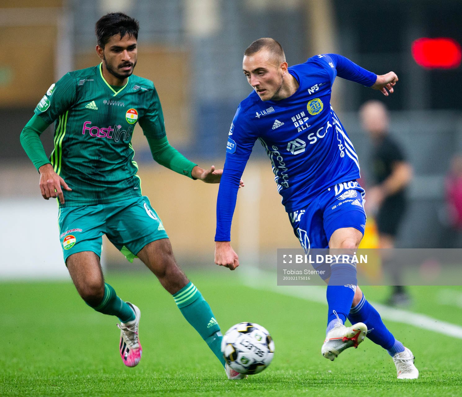 Sundsvalls Dennis Olsson och Dalkurds Suleman Zurmati