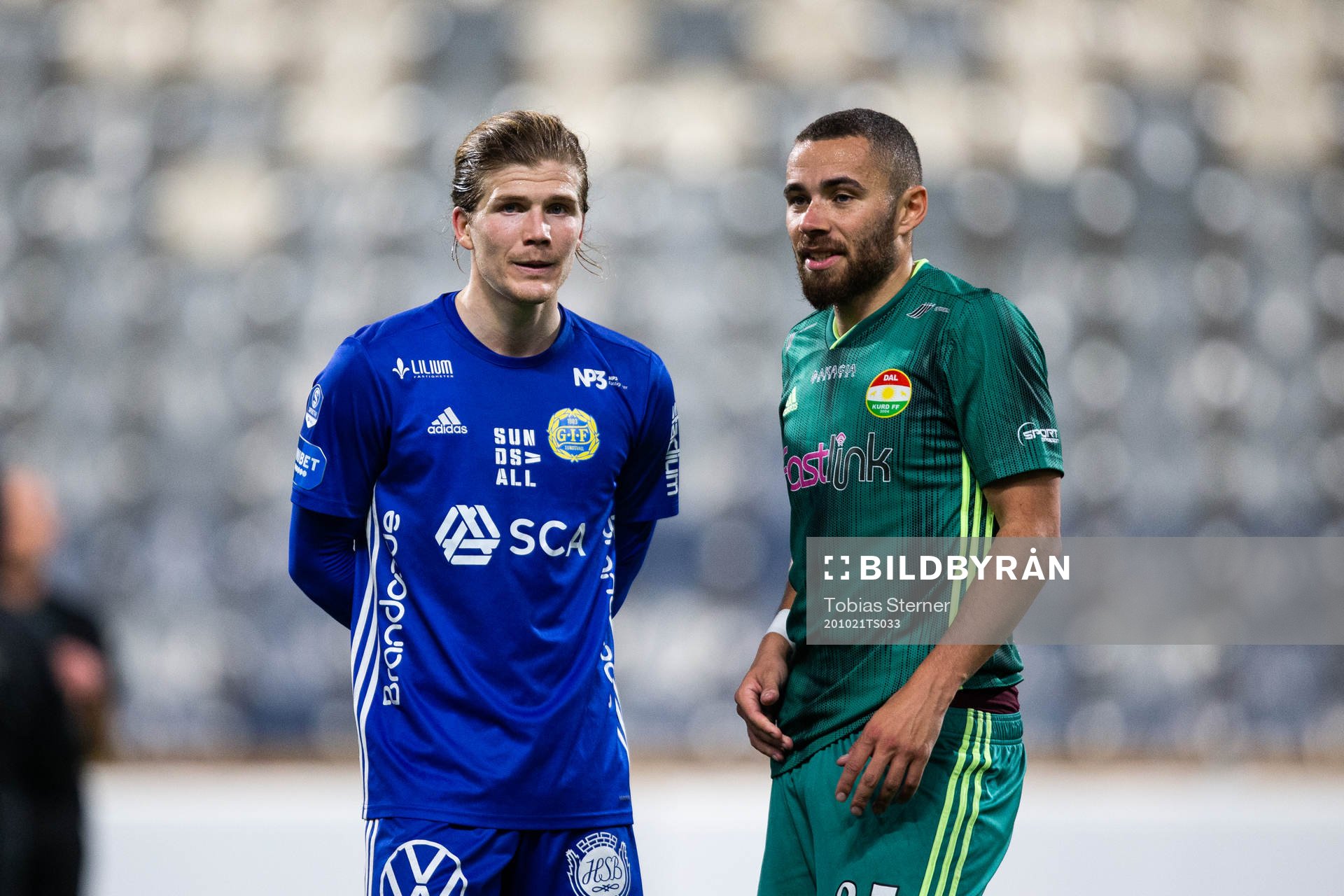 Sundsvalls Oliver Berg och Dalkurds Malkolm Moenza