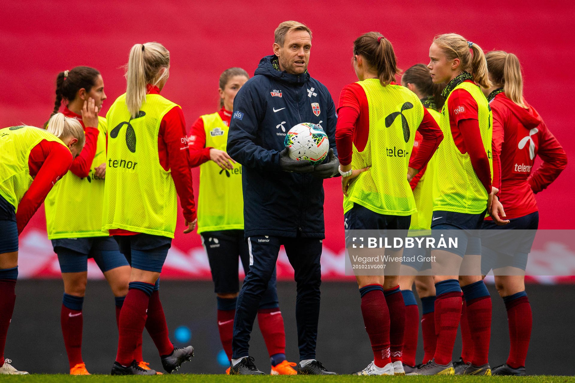 Martin Sjögren, head coach of the Norwegian women’s