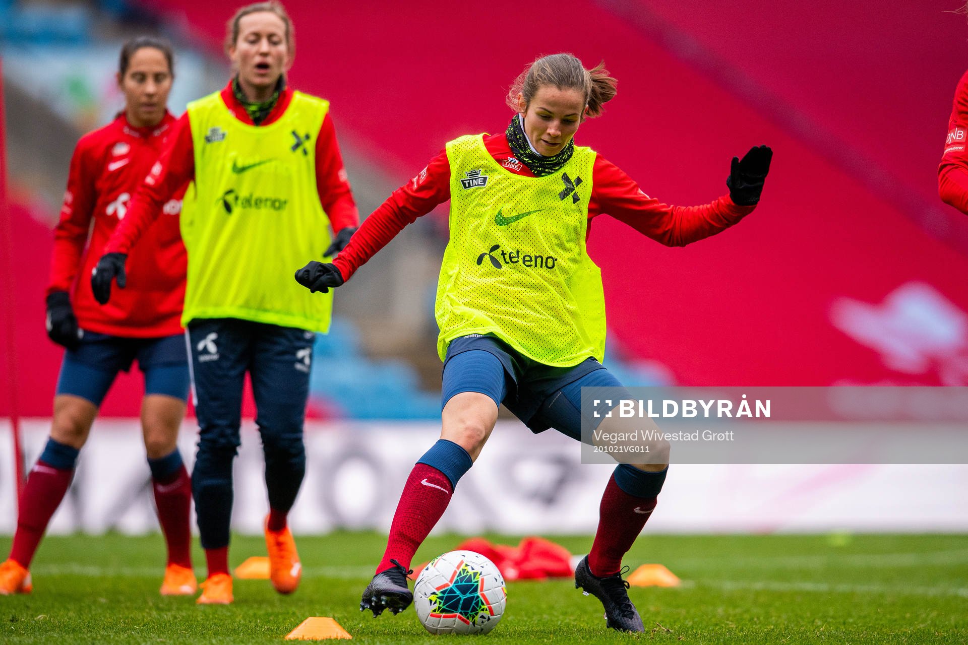 Tuva Hansen of the Norwegian women’s national football