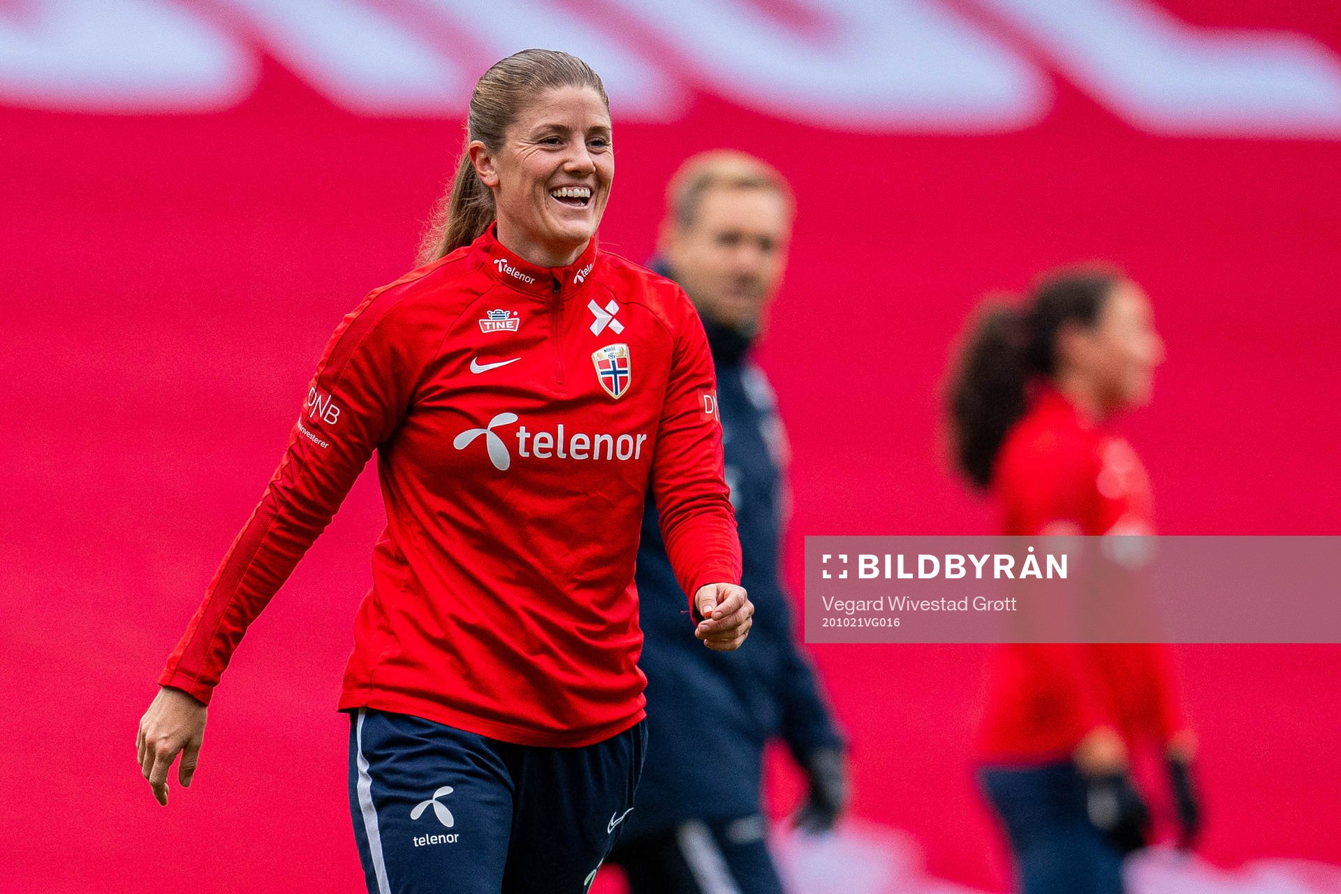 Maren Mjelde of the Norwegian women’s national football